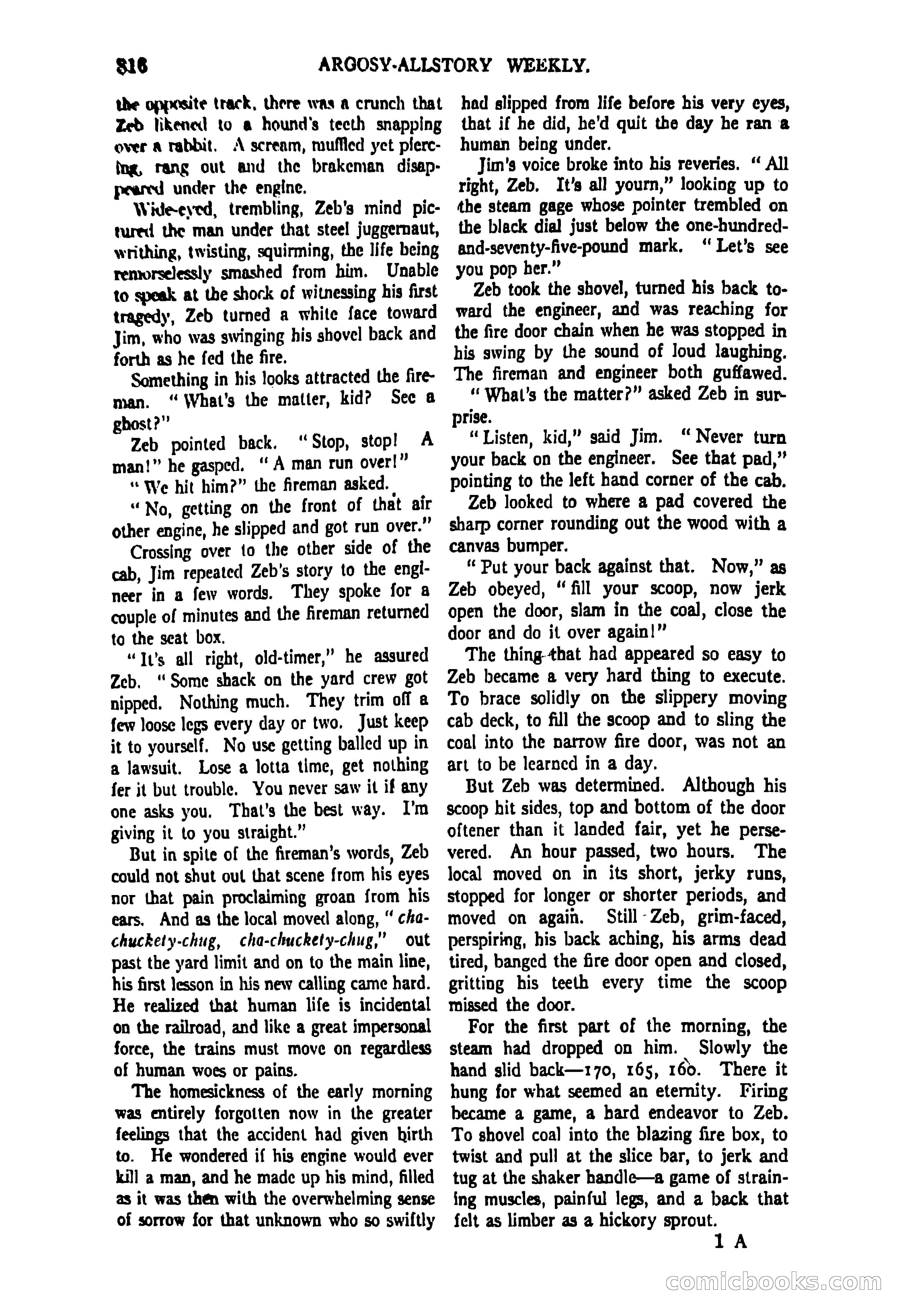 Argosy All-Story Weekly, June 27, 1925 — page 22 of 168