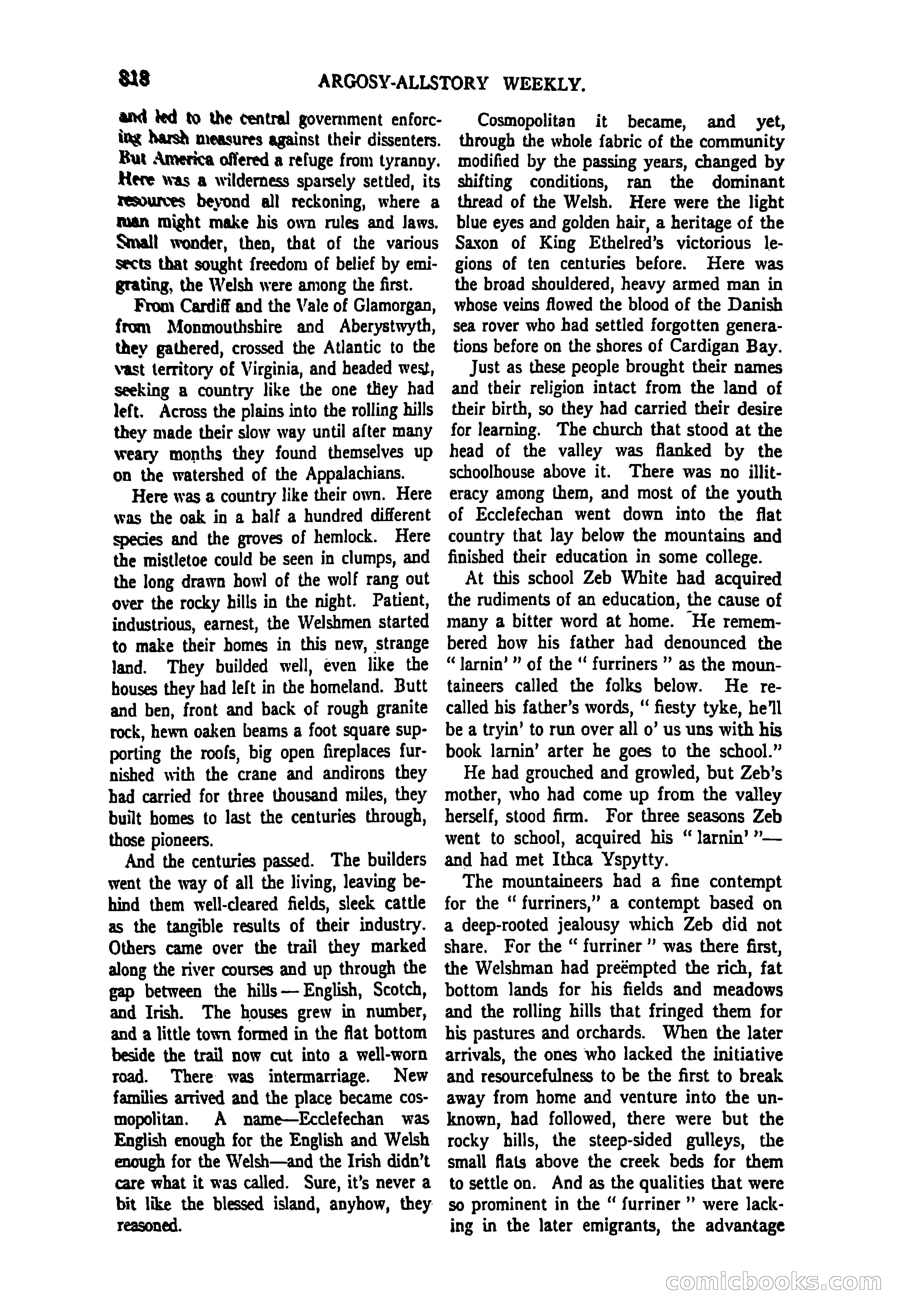 Argosy All-Story Weekly, June 27, 1925 — page 24 of 168
