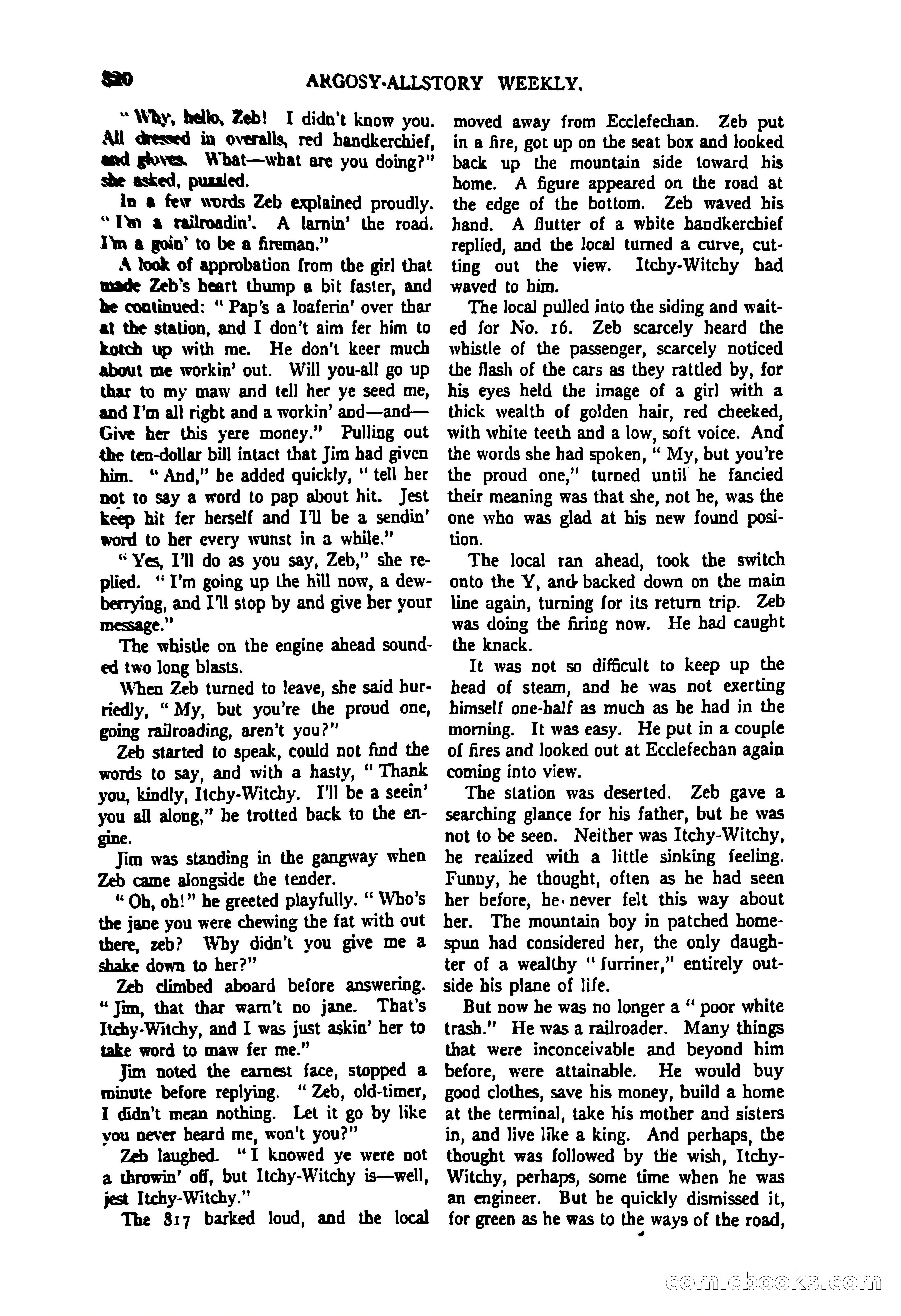 Argosy All-Story Weekly, June 27, 1925 — page 26 of 168