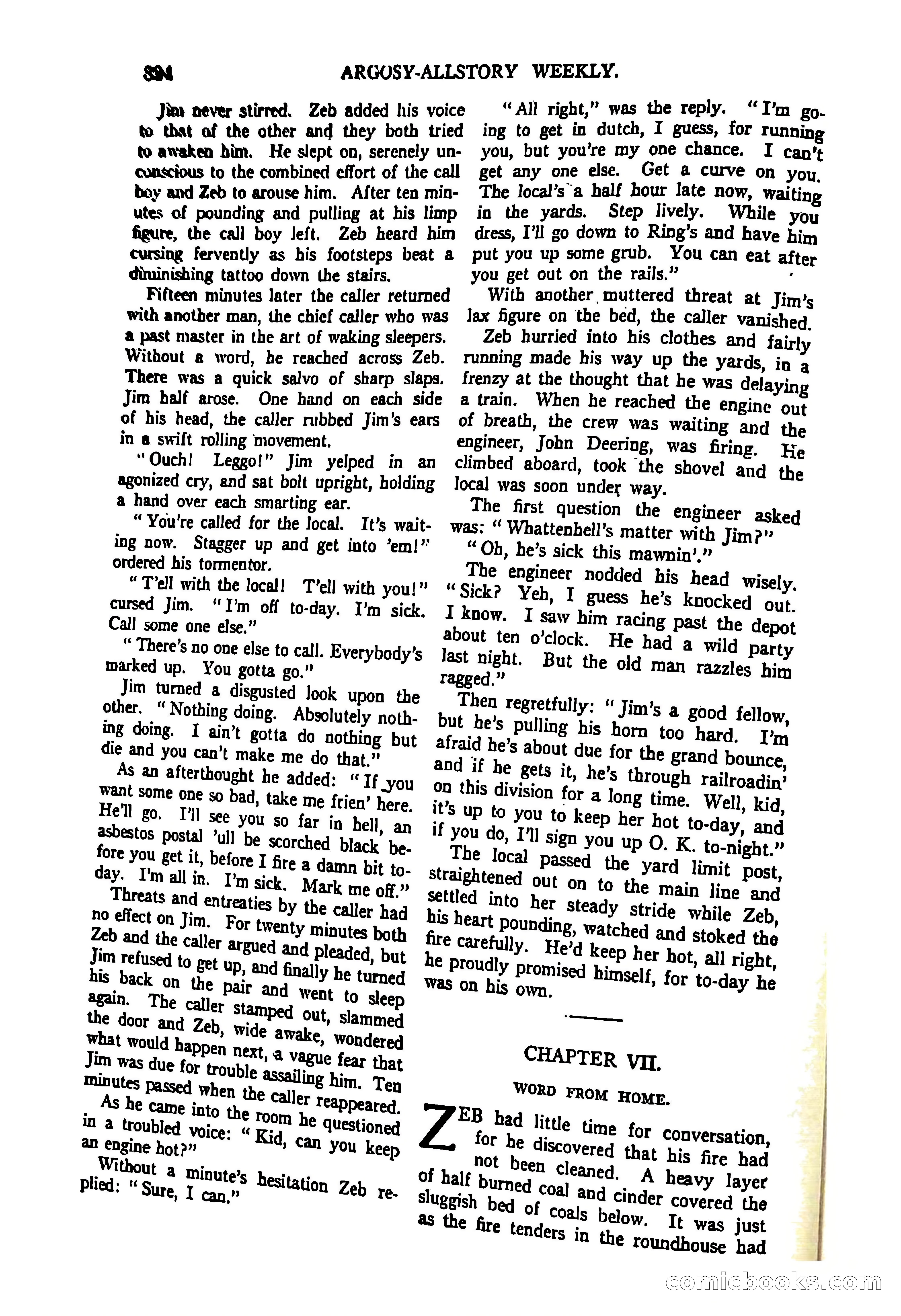 Argosy All-Story Weekly, June 27, 1925 — page 30 of 168