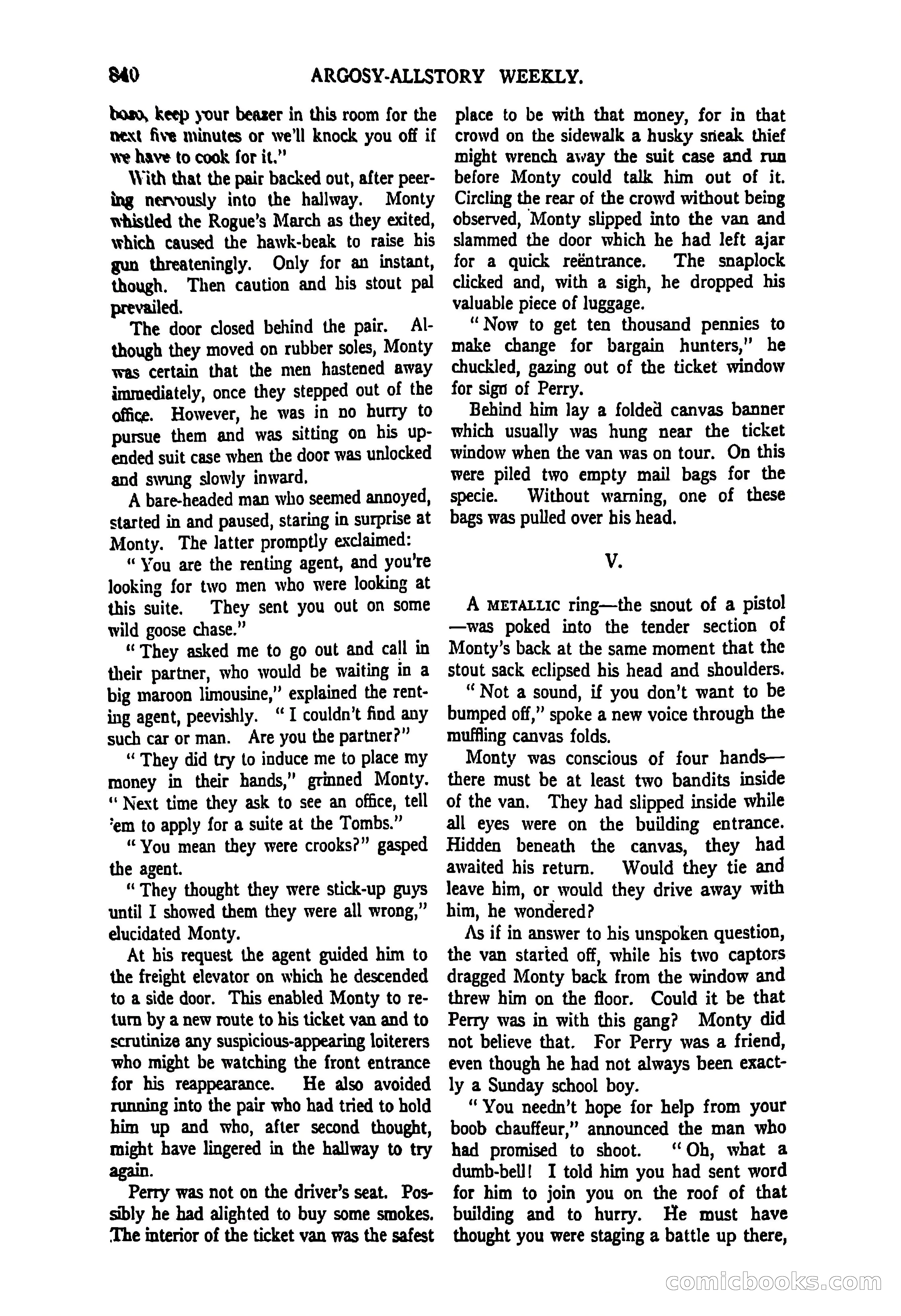 Argosy All-Story Weekly, June 27, 1925 — page 48 of 168