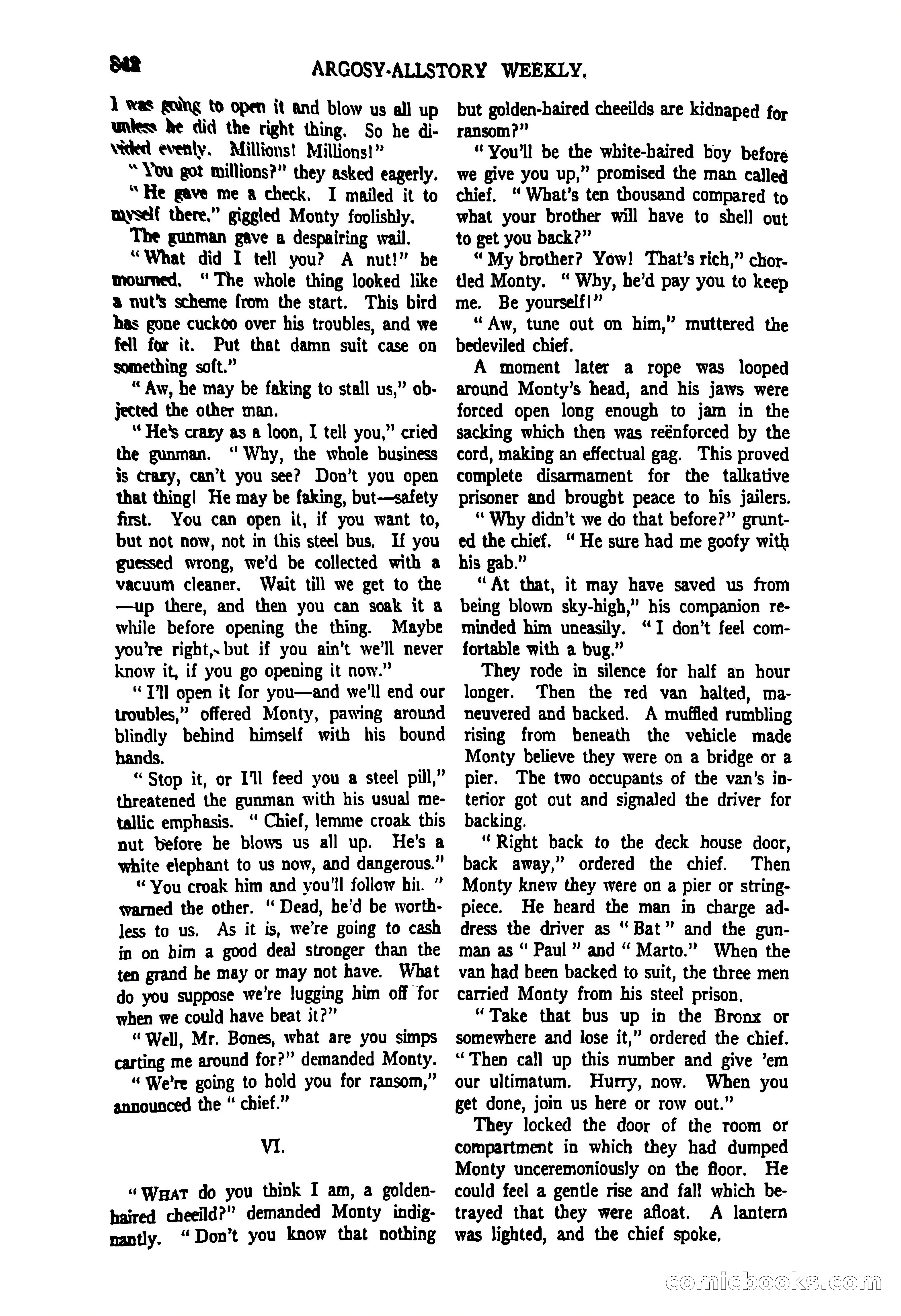 Argosy All-Story Weekly, June 27, 1925 — page 50 of 168