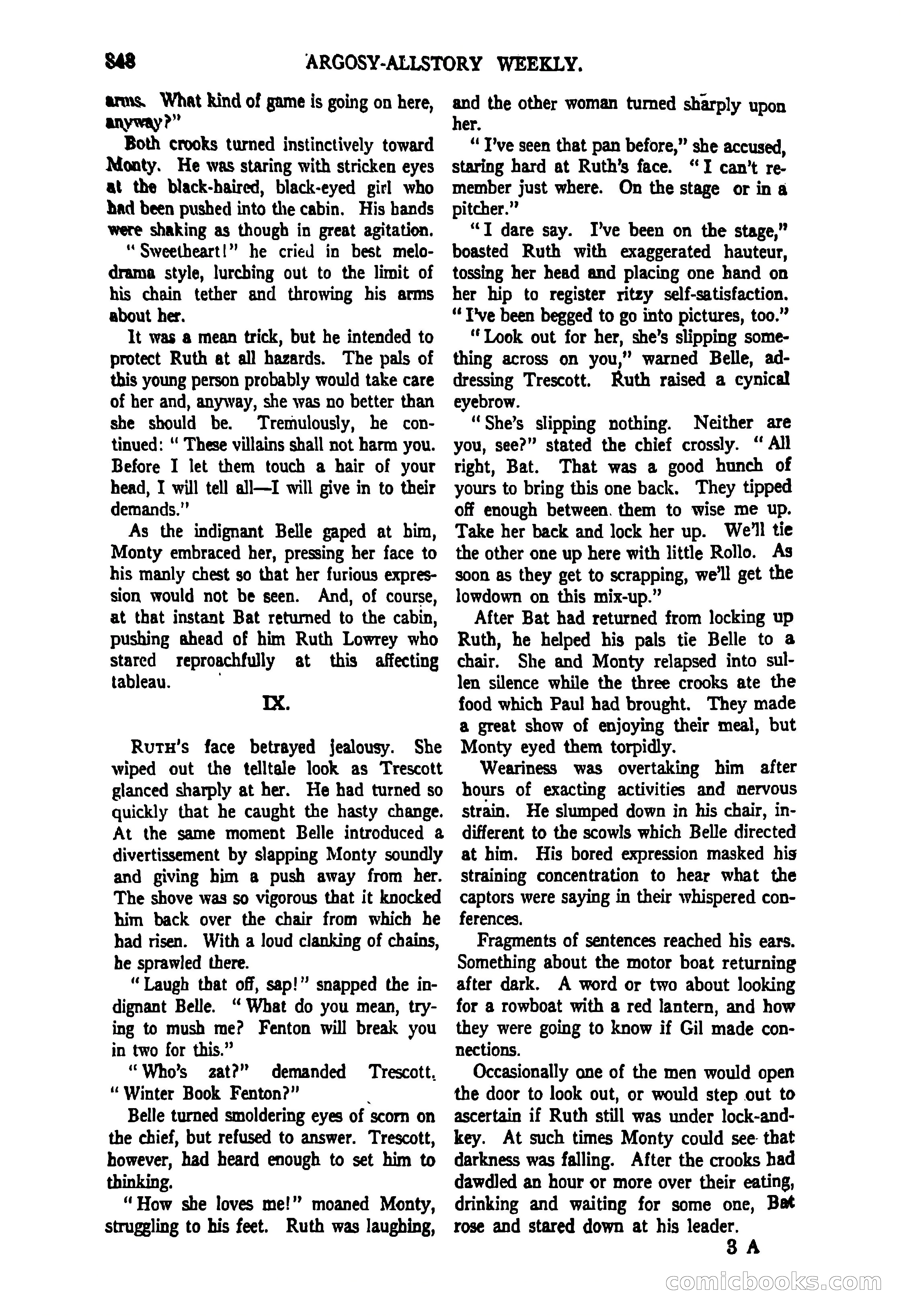 Argosy All-Story Weekly, June 27, 1925 — page 56 of 168
