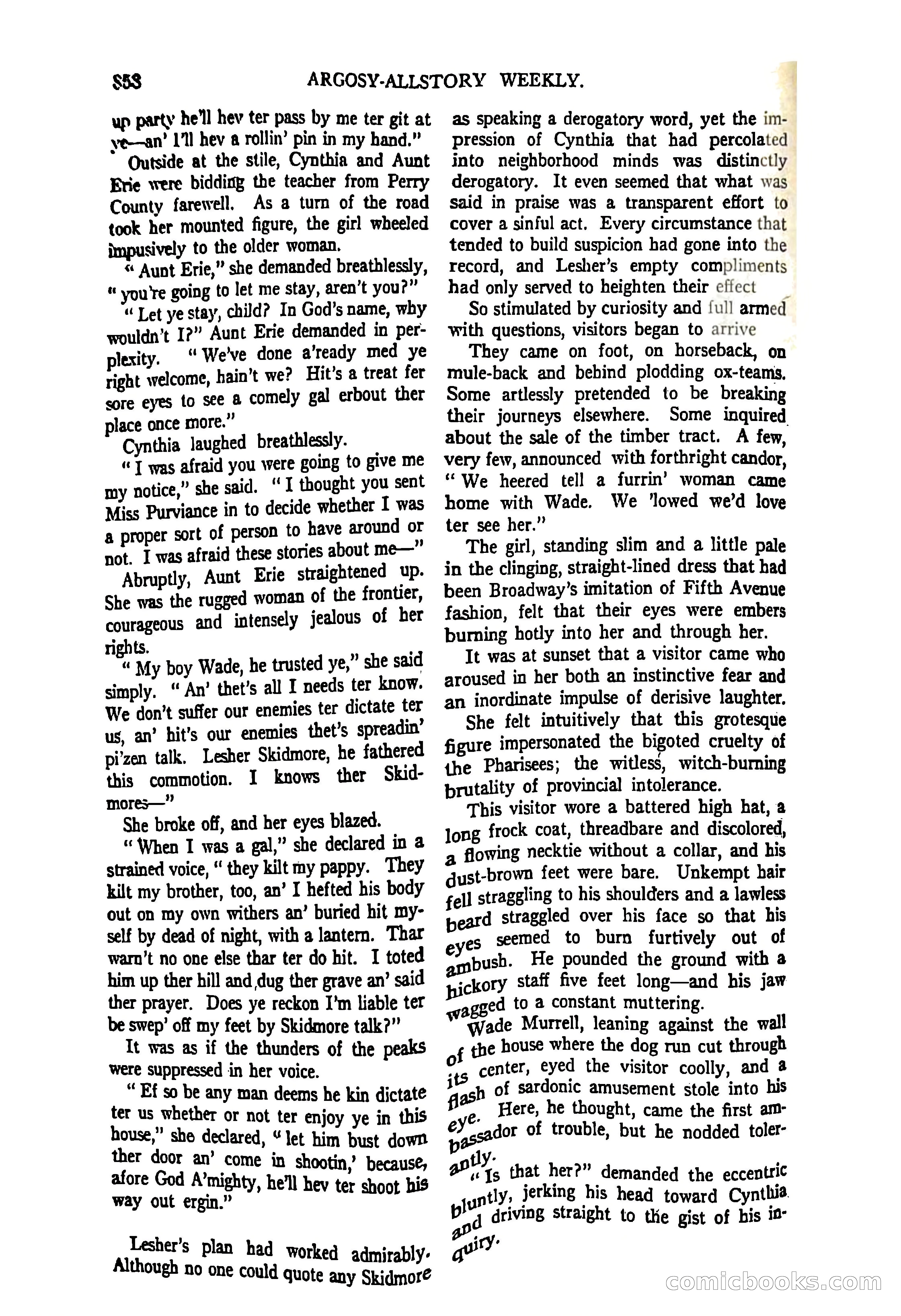 Argosy All-Story Weekly, June 27, 1925 — page 66 of 168