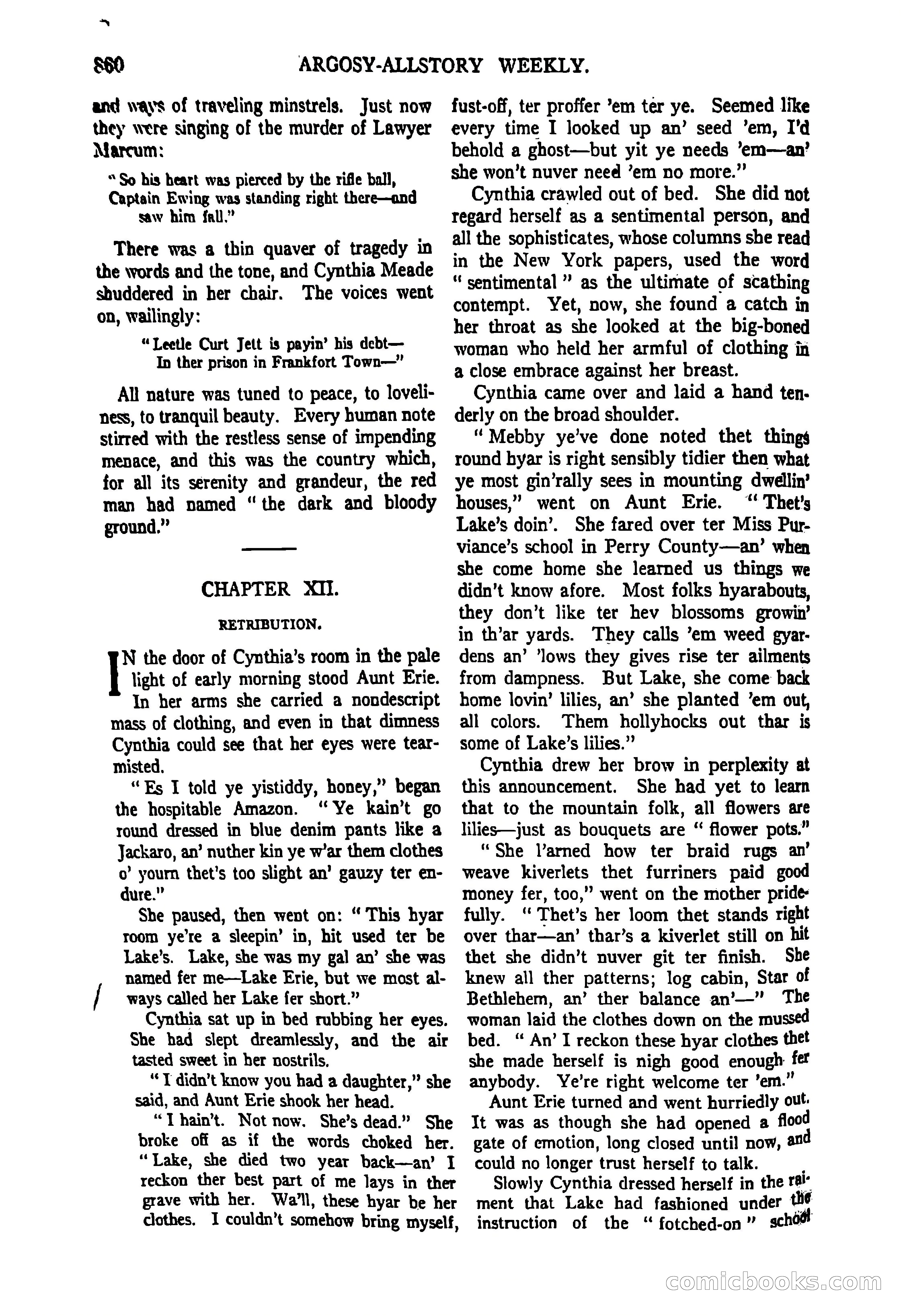 Argosy All-Story Weekly, June 27, 1925 — page 68 of 168