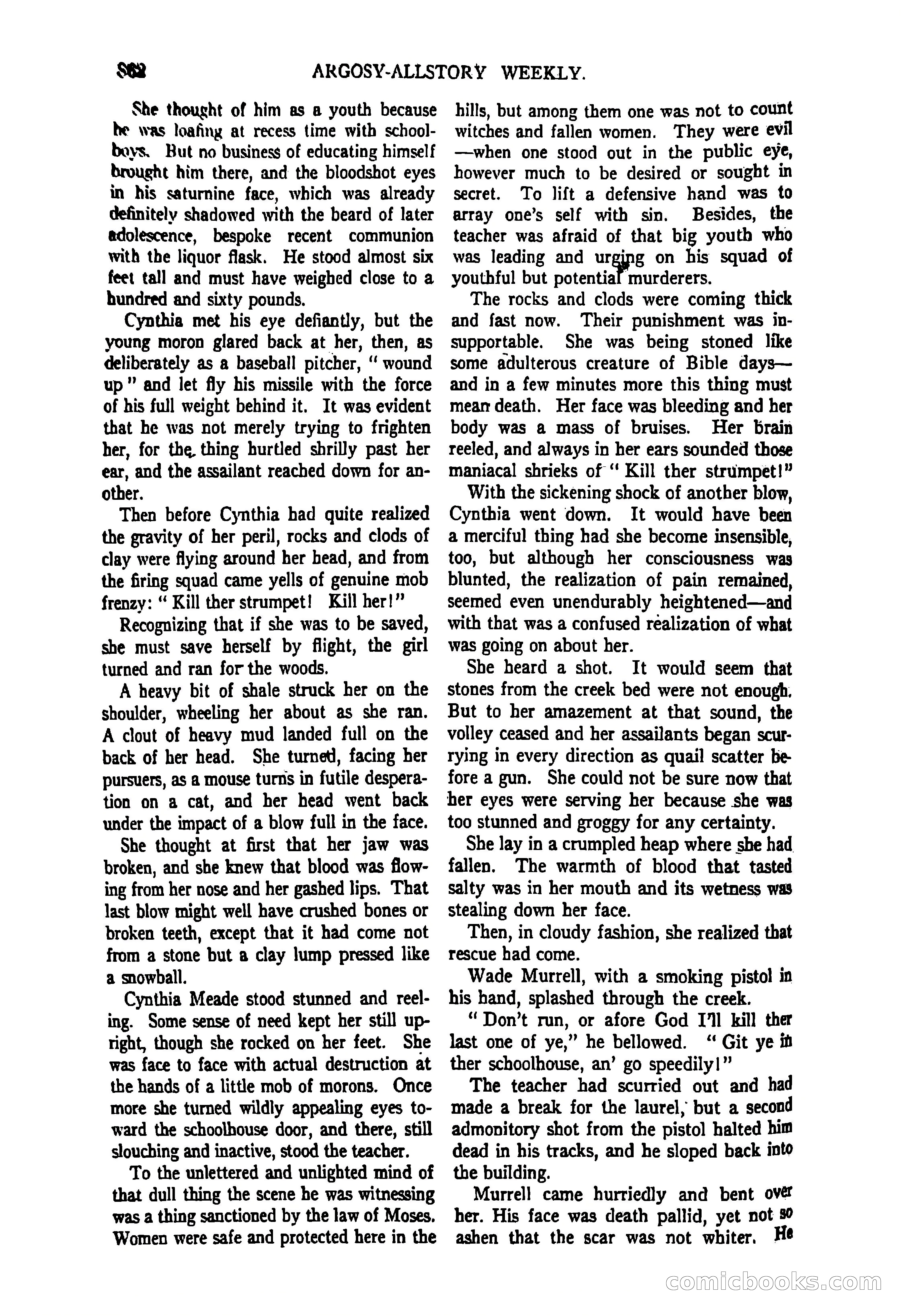 Argosy All-Story Weekly, June 27, 1925 — page 70 of 168