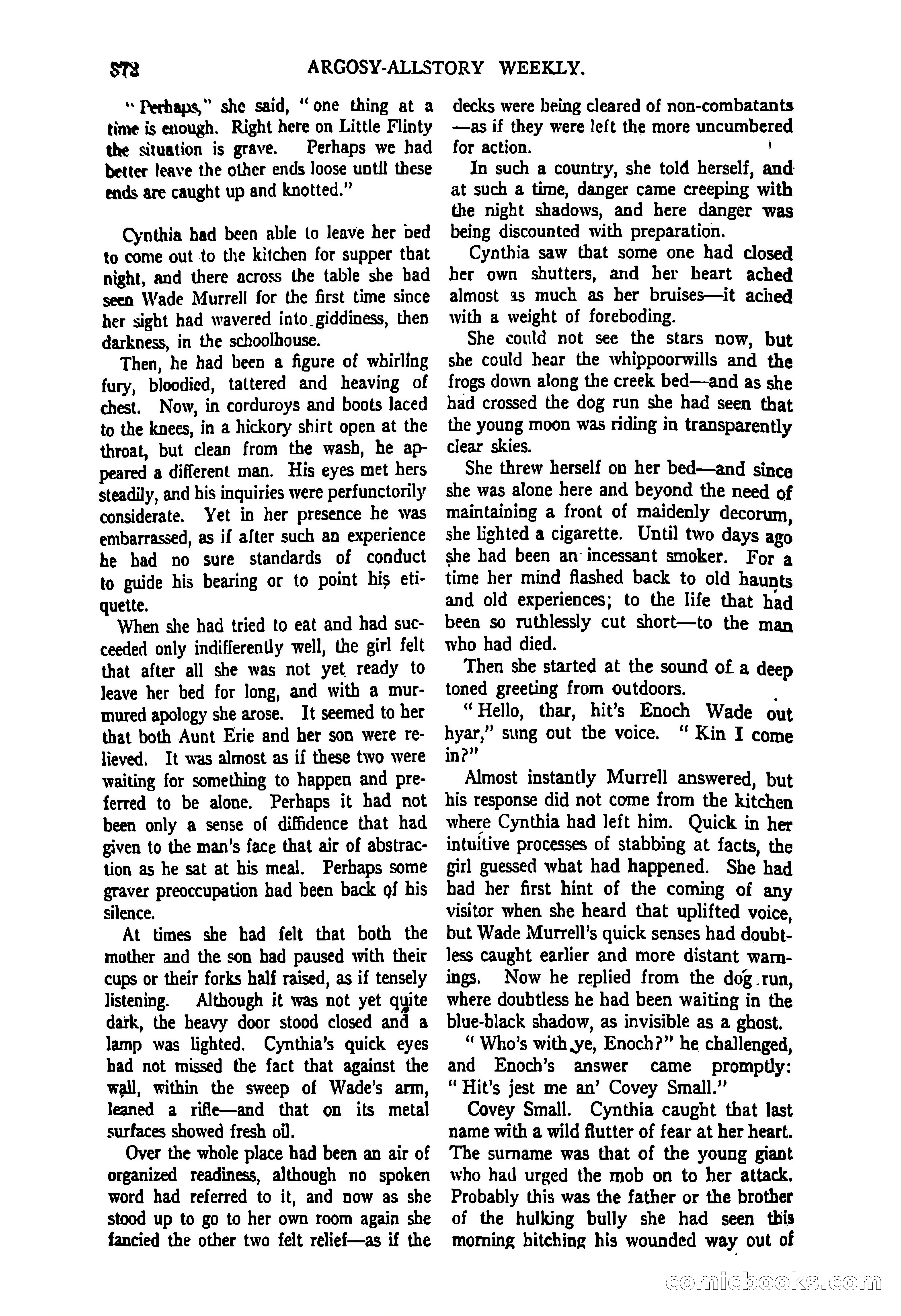 Argosy All-Story Weekly, June 27, 1925 — page 80 of 168