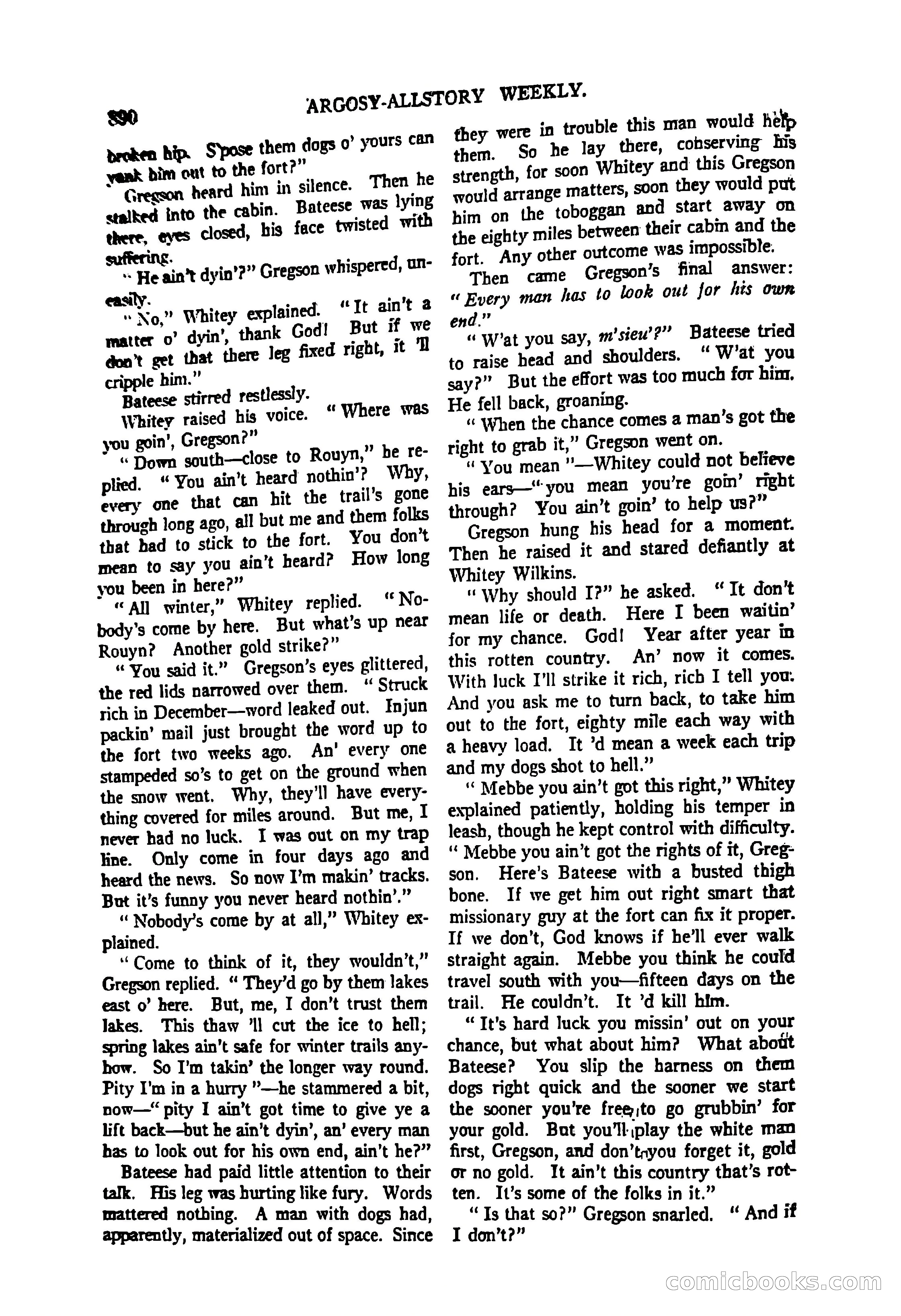 Argosy All-Story Weekly, June 27, 1925 — page 96 of 168