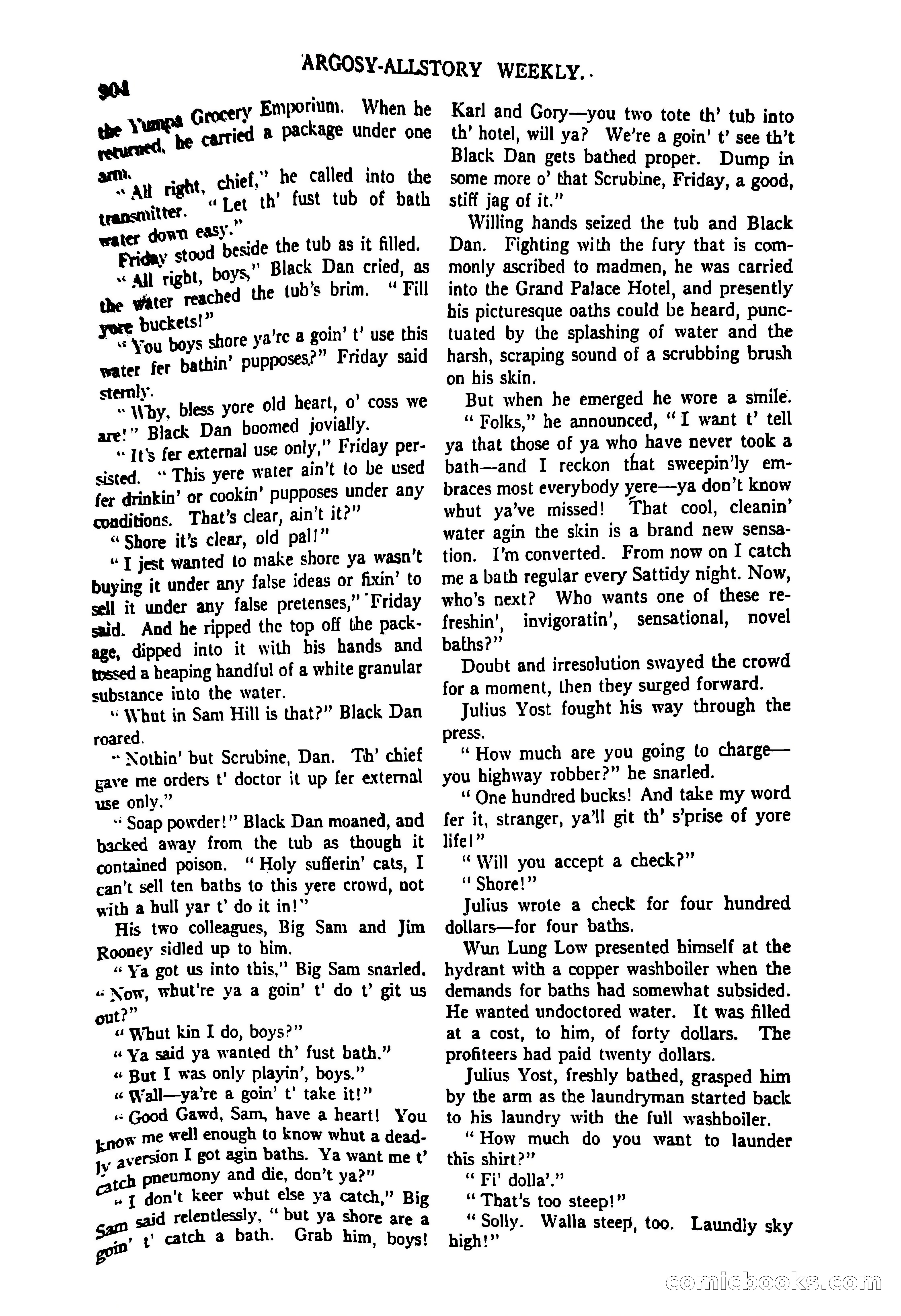 Argosy All-Story Weekly, June 27, 1925 — page 108 of 168