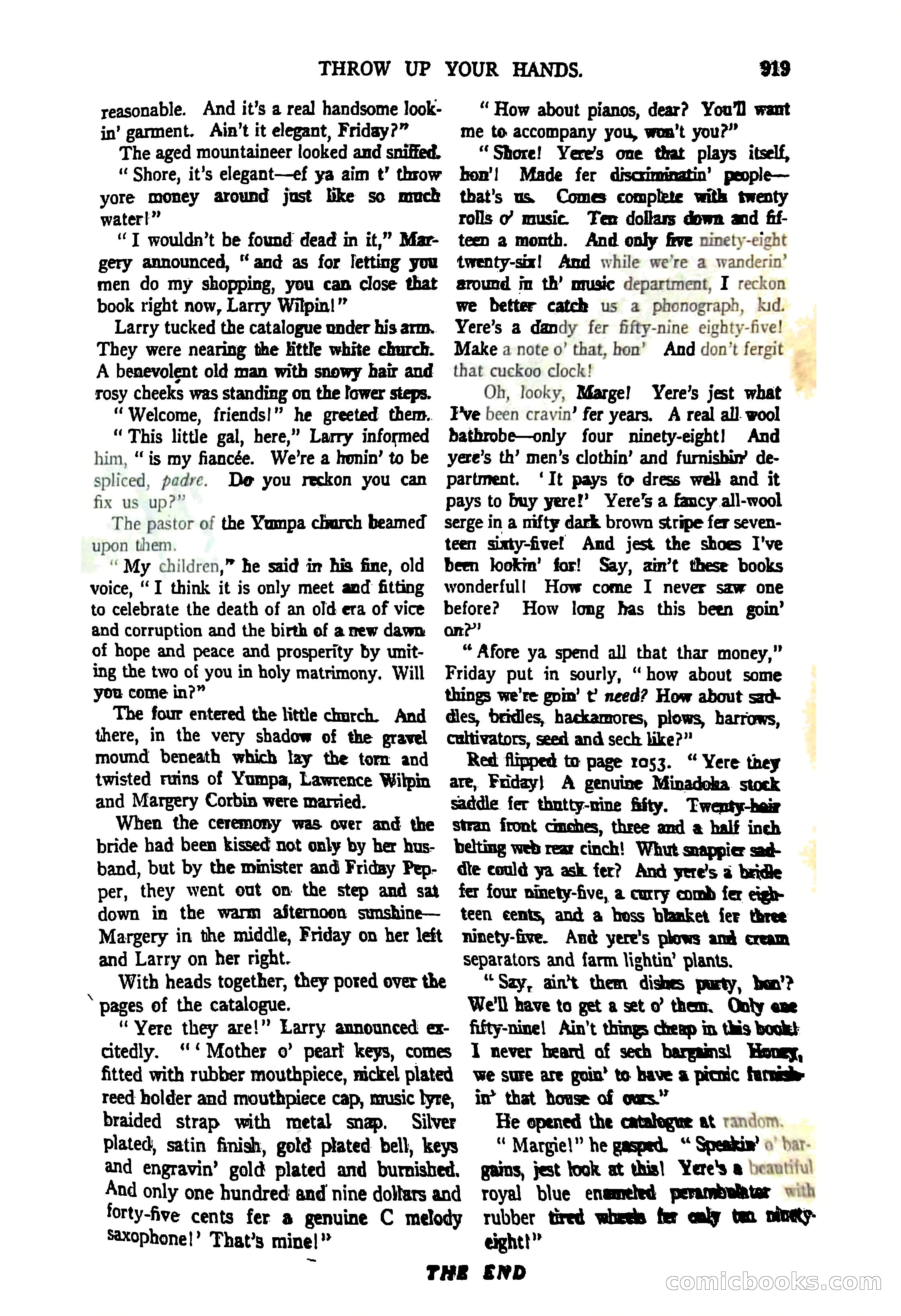 Argosy All-Story Weekly, June 27, 1925 — page 123 of 168