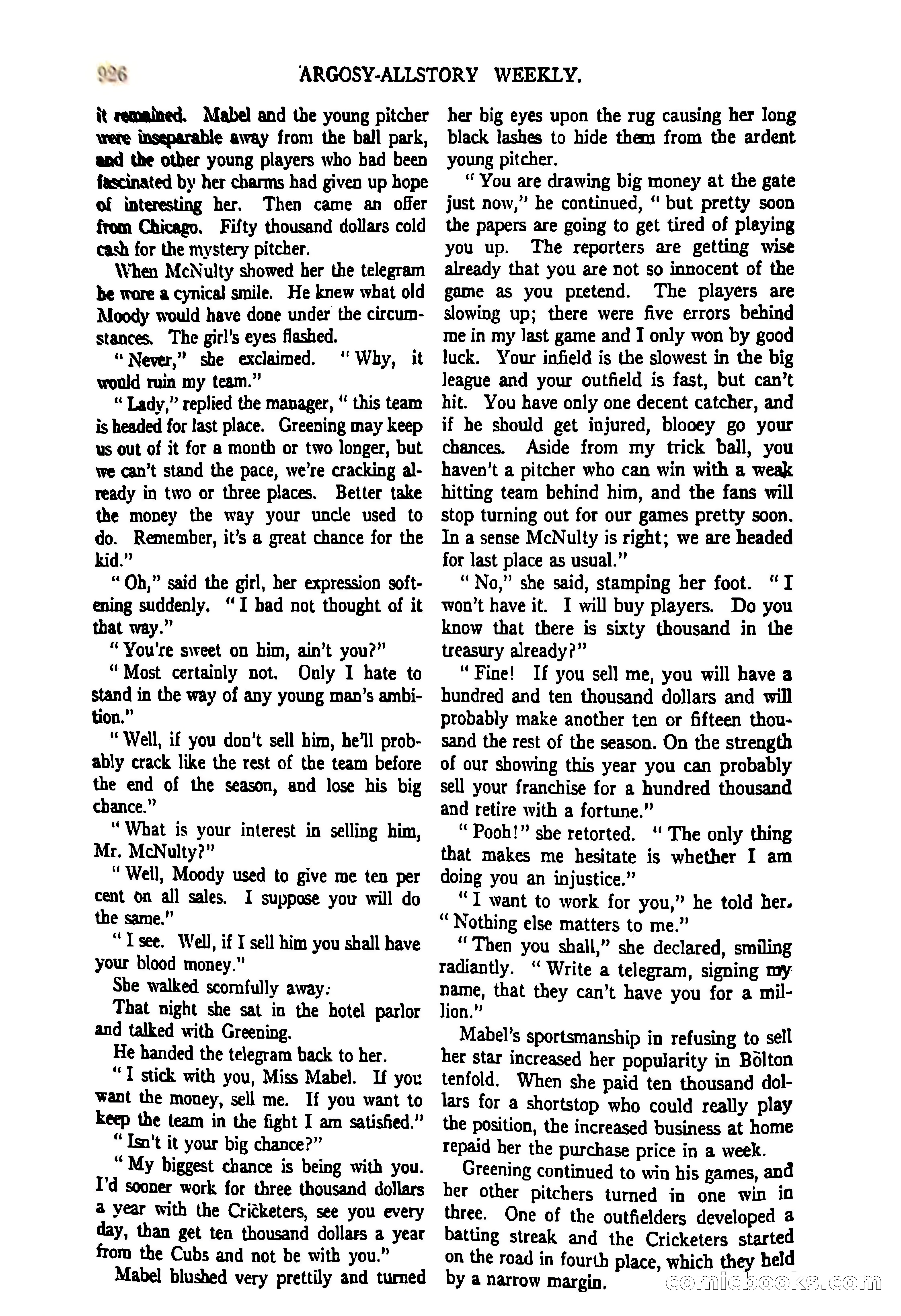Argosy All-Story Weekly, June 27, 1925 — page 130 of 168