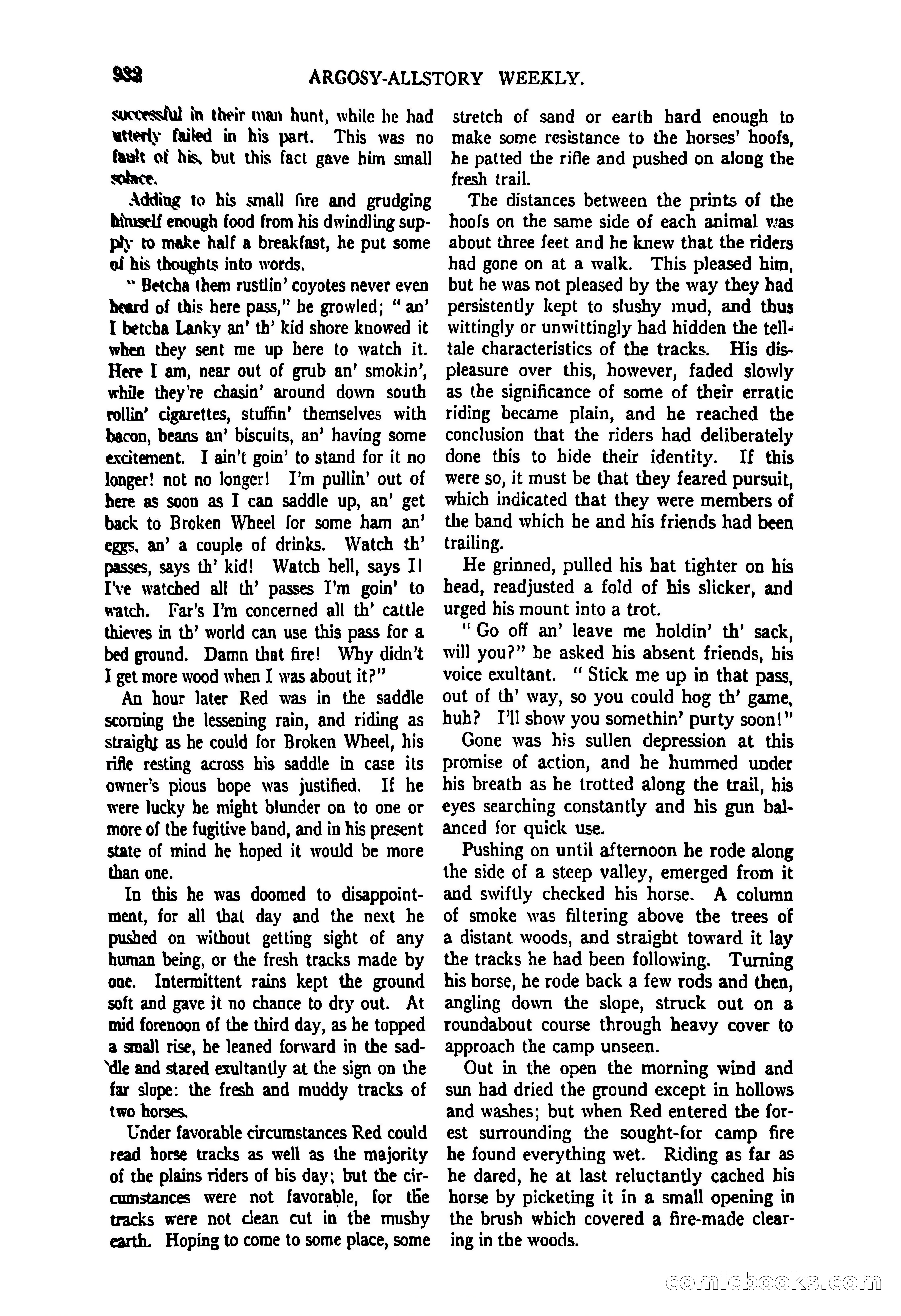 Argosy All-Story Weekly, June 27, 1925 — page 136 of 168