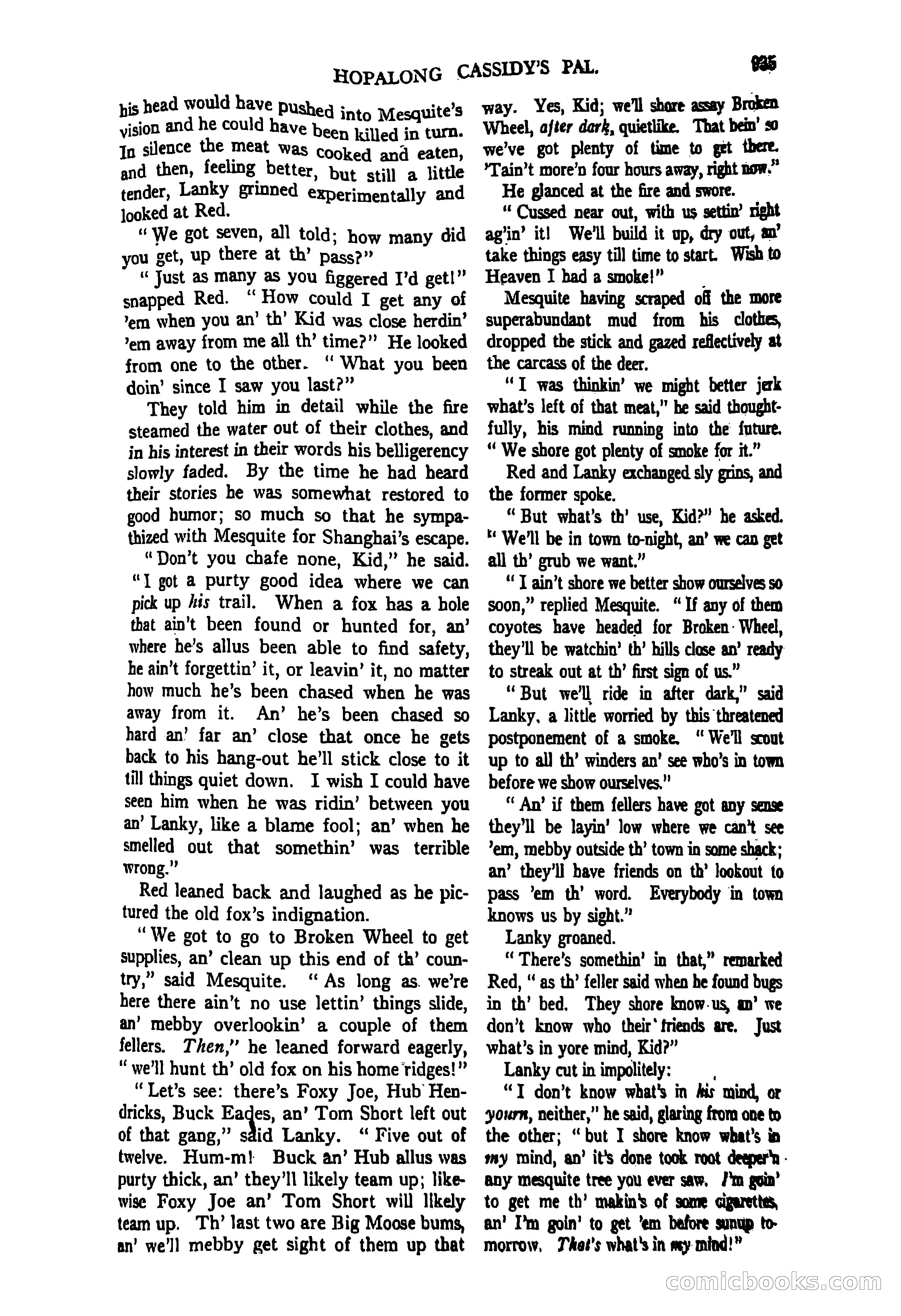 Argosy All-Story Weekly, June 27, 1925 — page 139 of 168