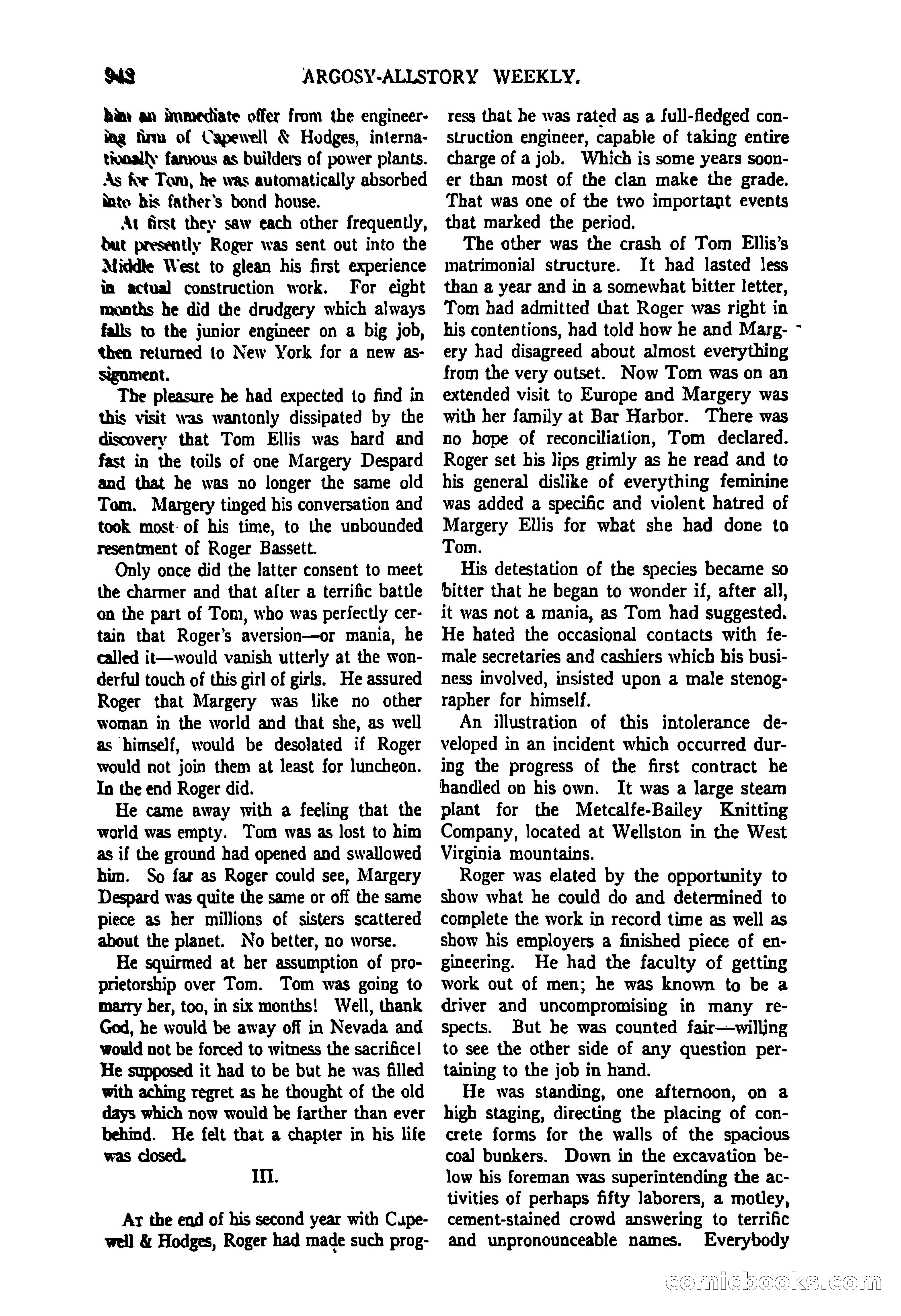 Argosy All-Story Weekly, June 27, 1925 — page 148 of 168