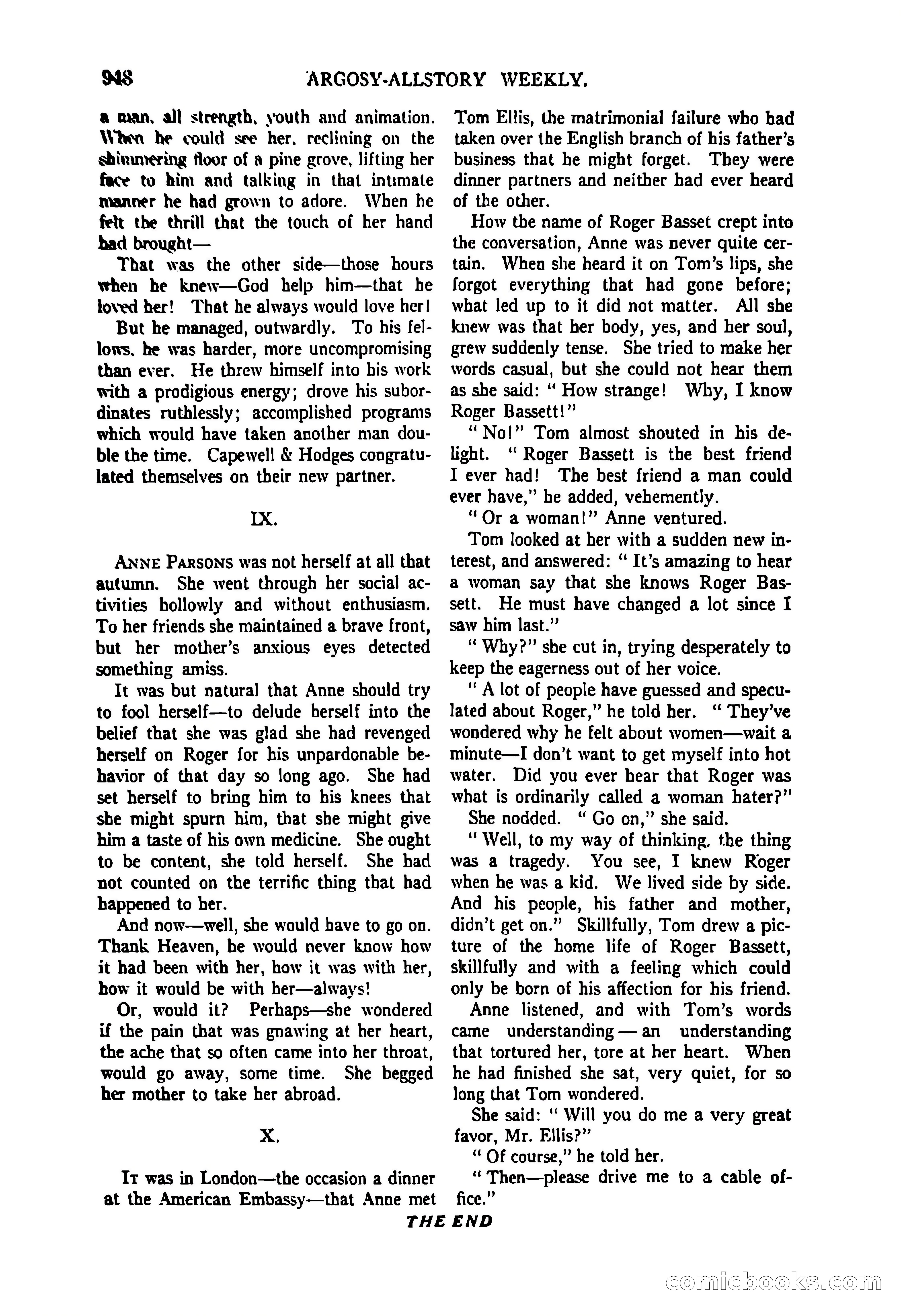Argosy All-Story Weekly, June 27, 1925 — page 152 of 168