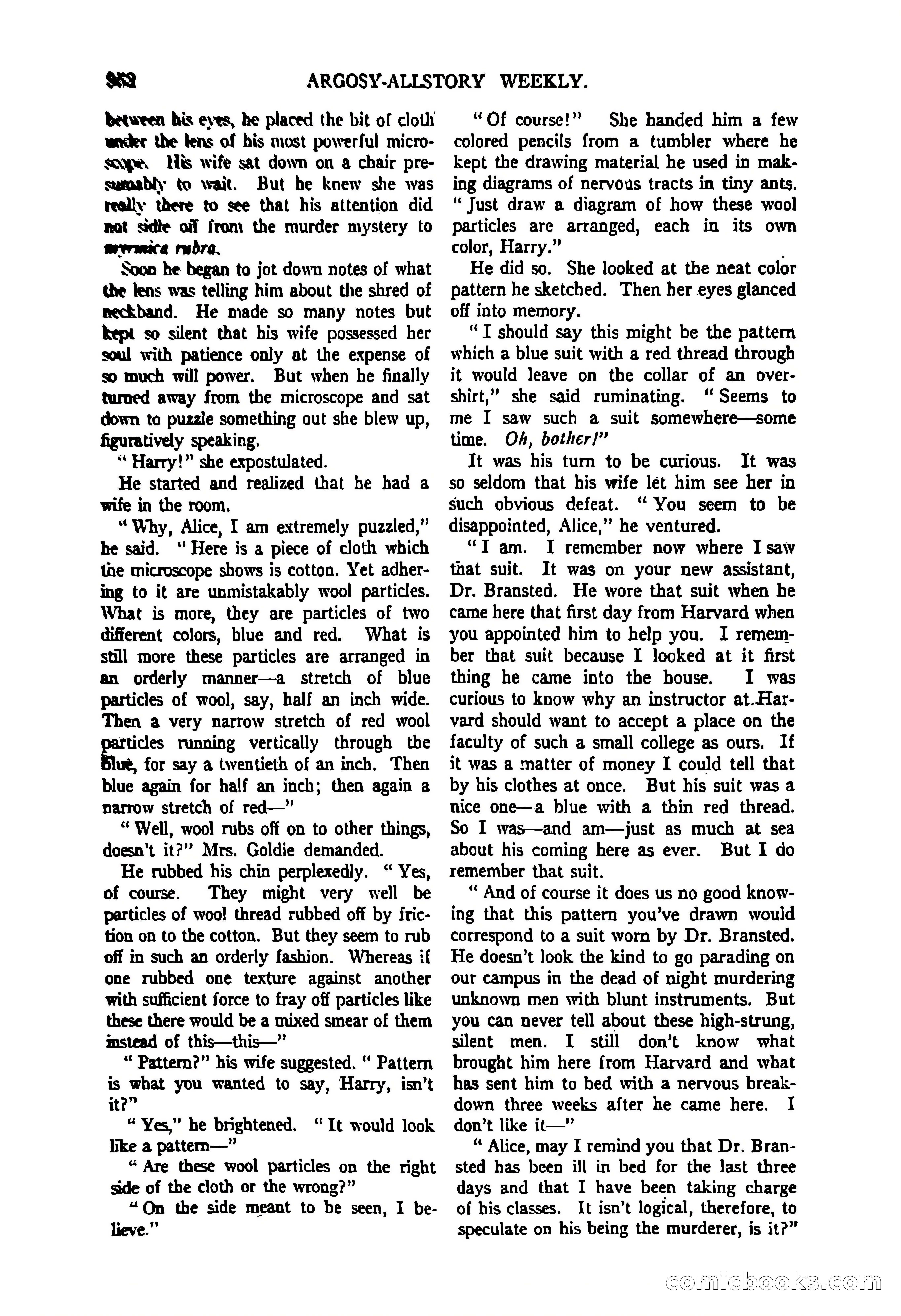 Argosy All-Story Weekly, June 27, 1925 — page 158 of 168