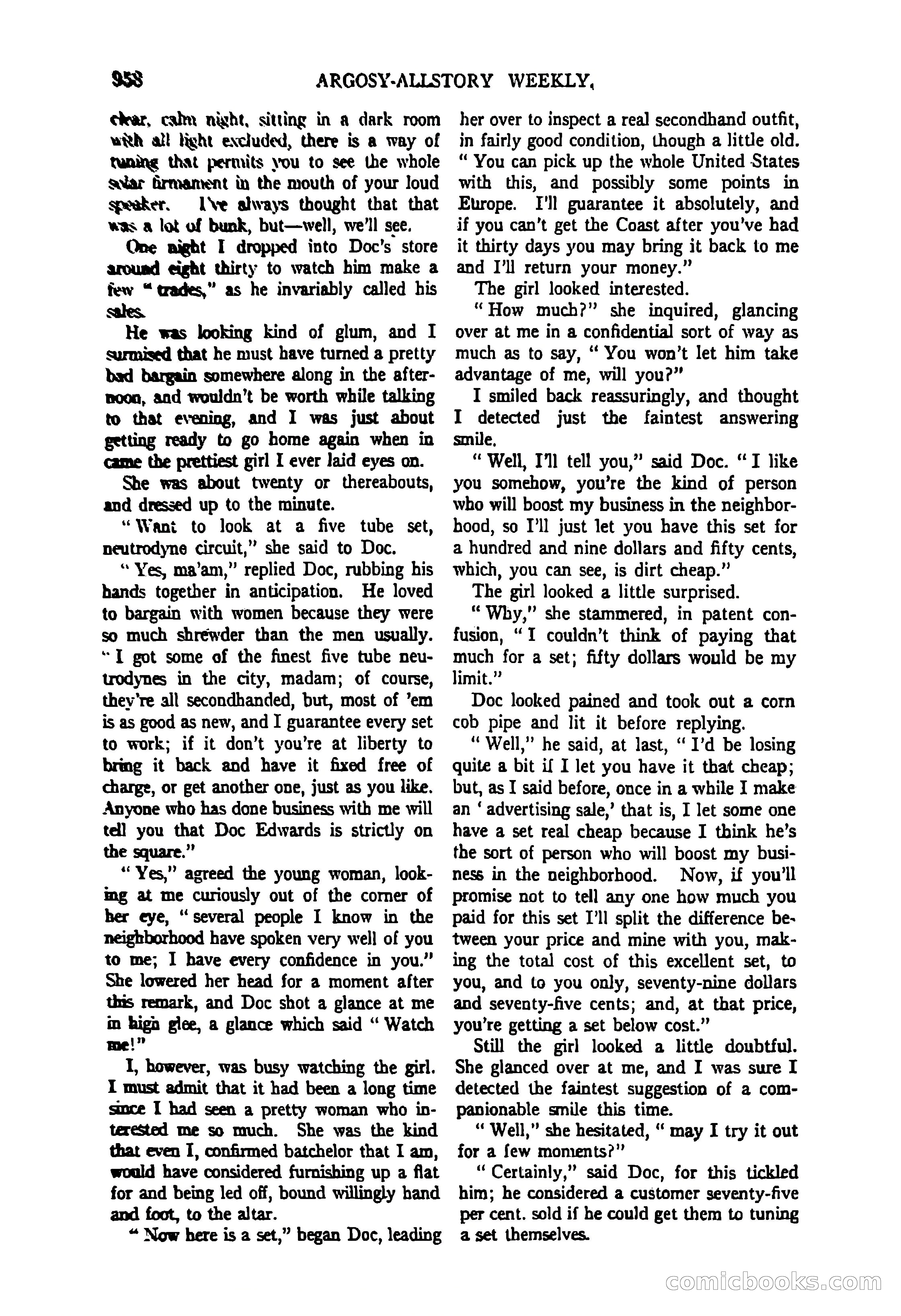 Argosy All-Story Weekly, June 27, 1925 — page 164 of 168