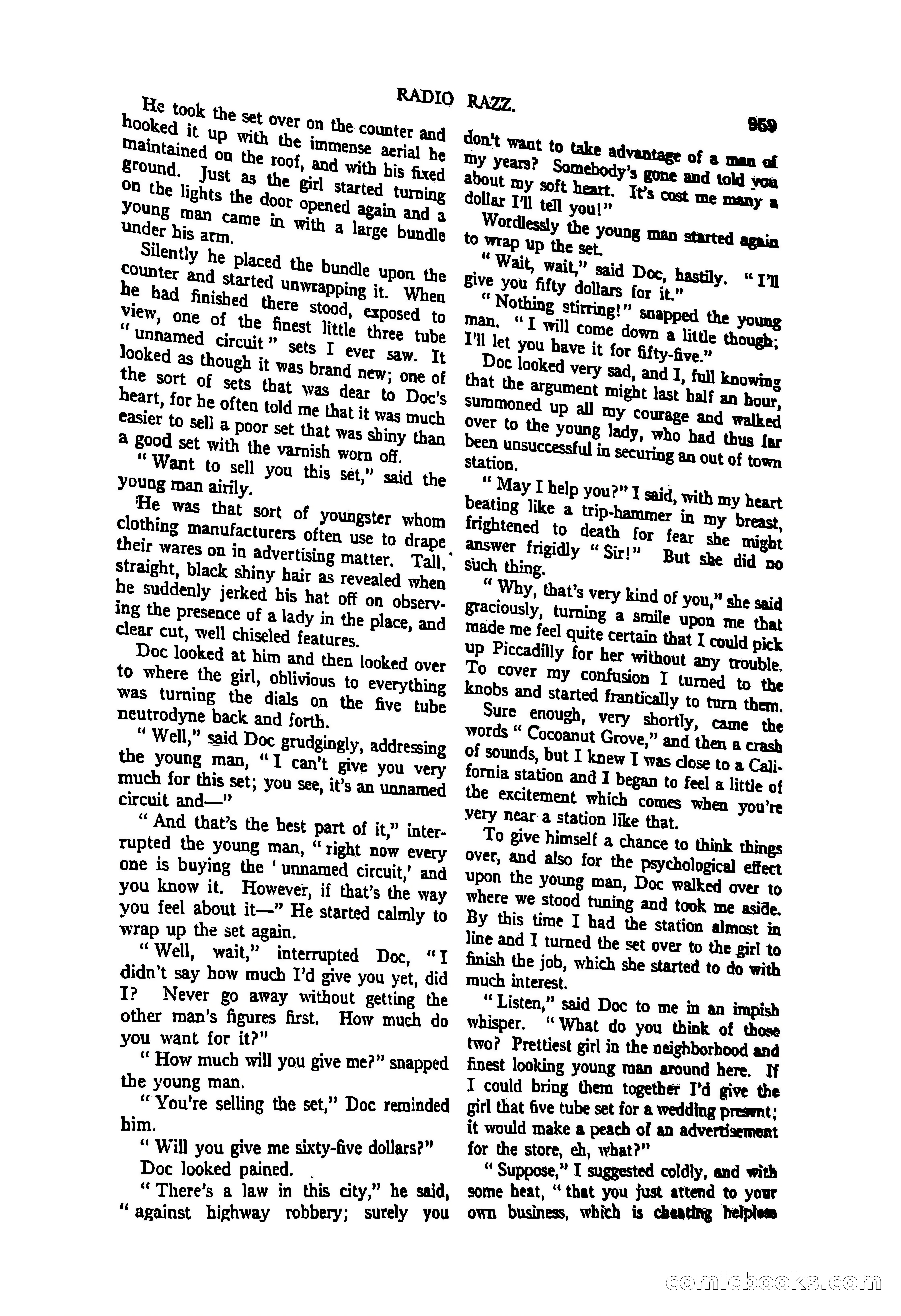 Argosy All-Story Weekly, June 27, 1925 — page 165 of 168