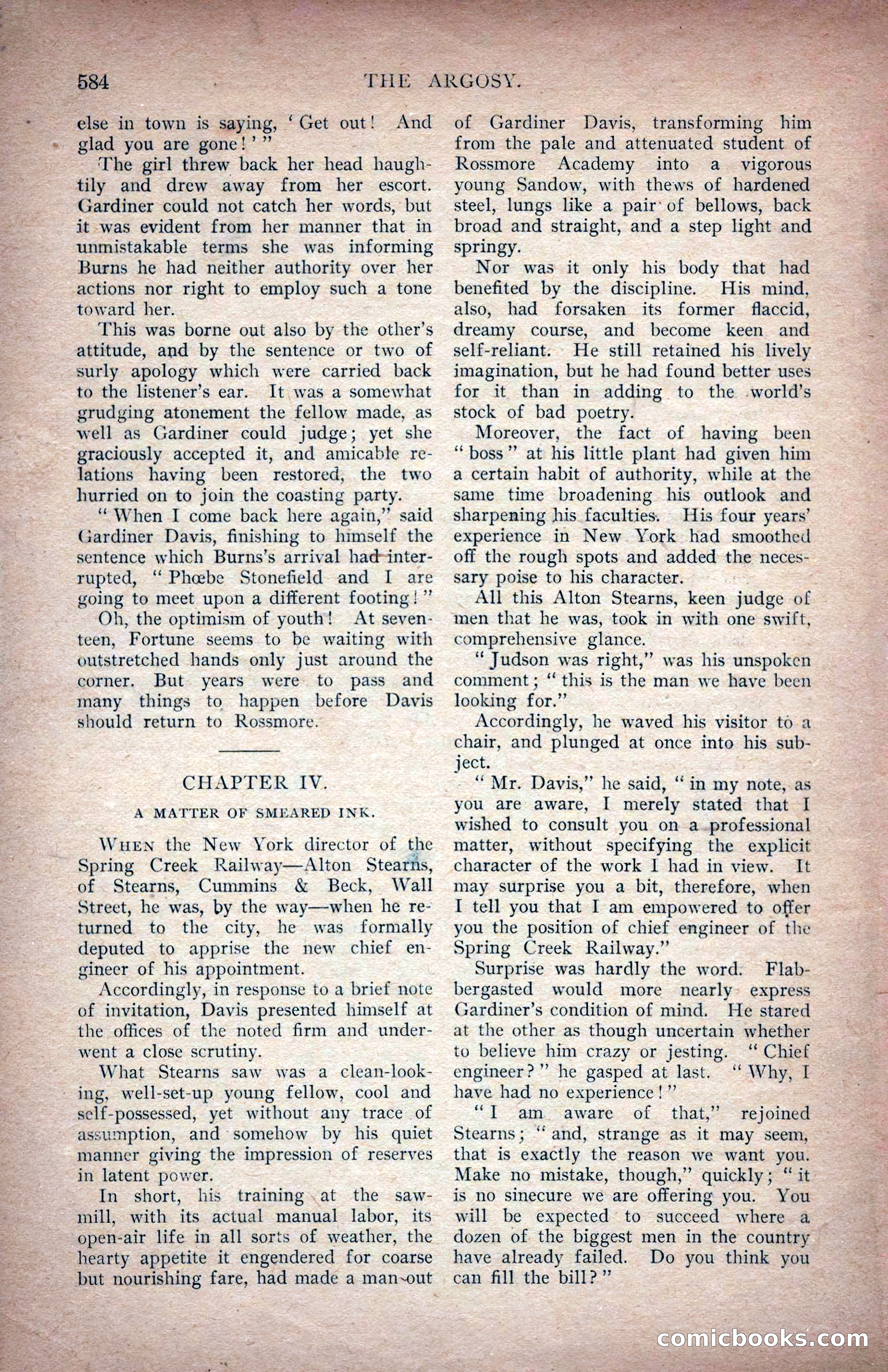 The Argosy, March 1907 — page 12 of 228