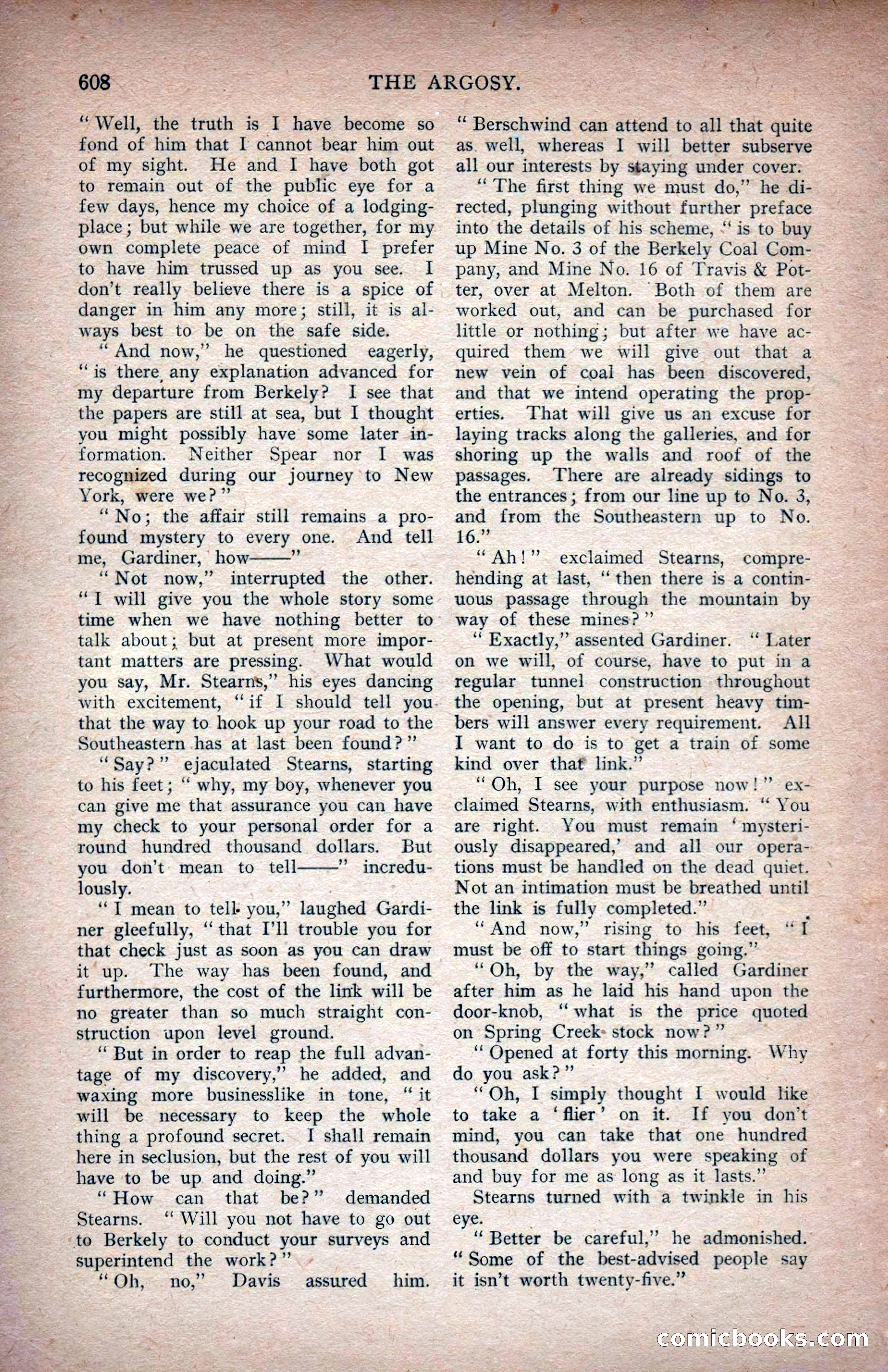 The Argosy, March 1907 — page 36 of 228
