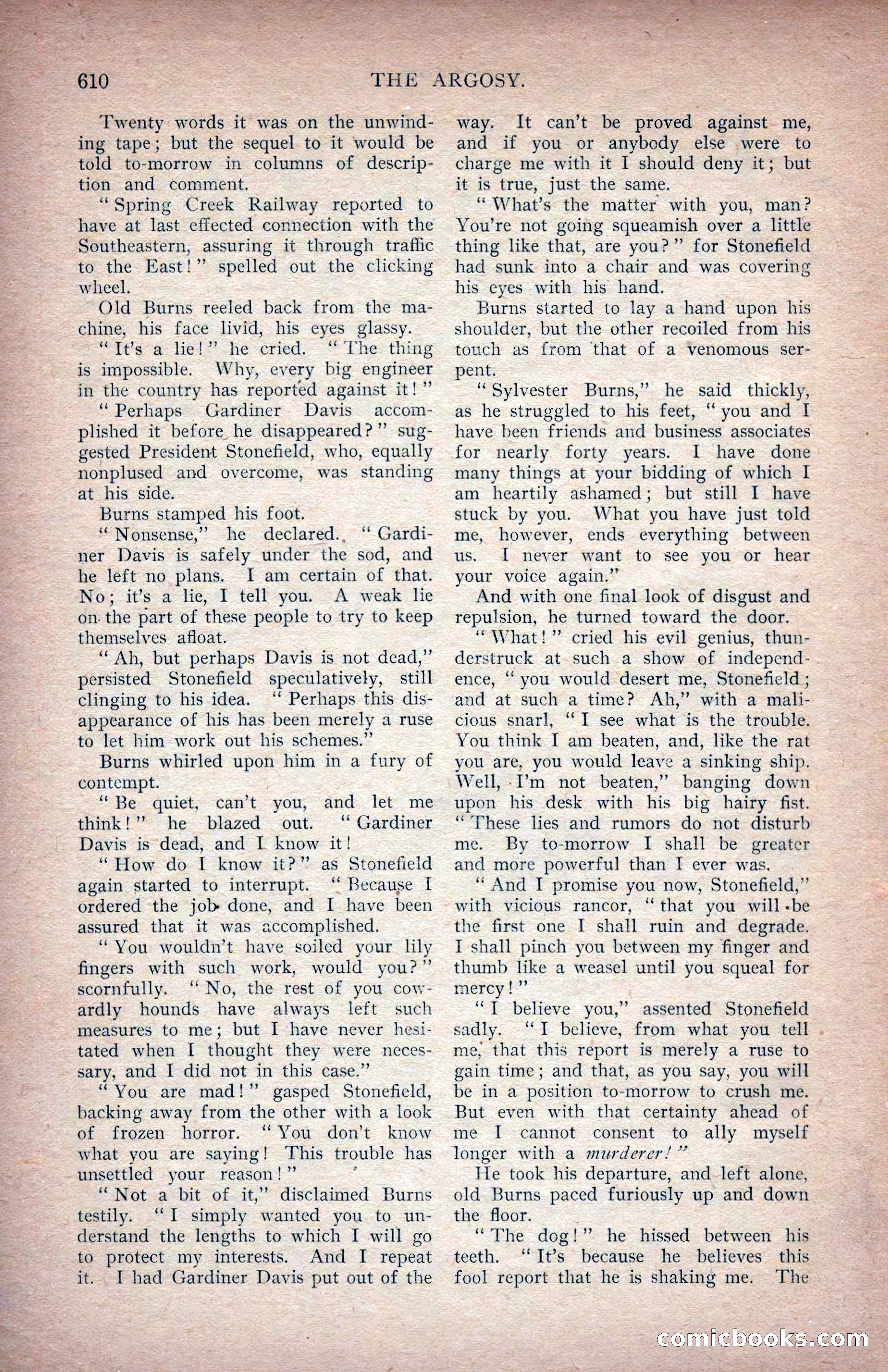 The Argosy, March 1907 — page 38 of 228