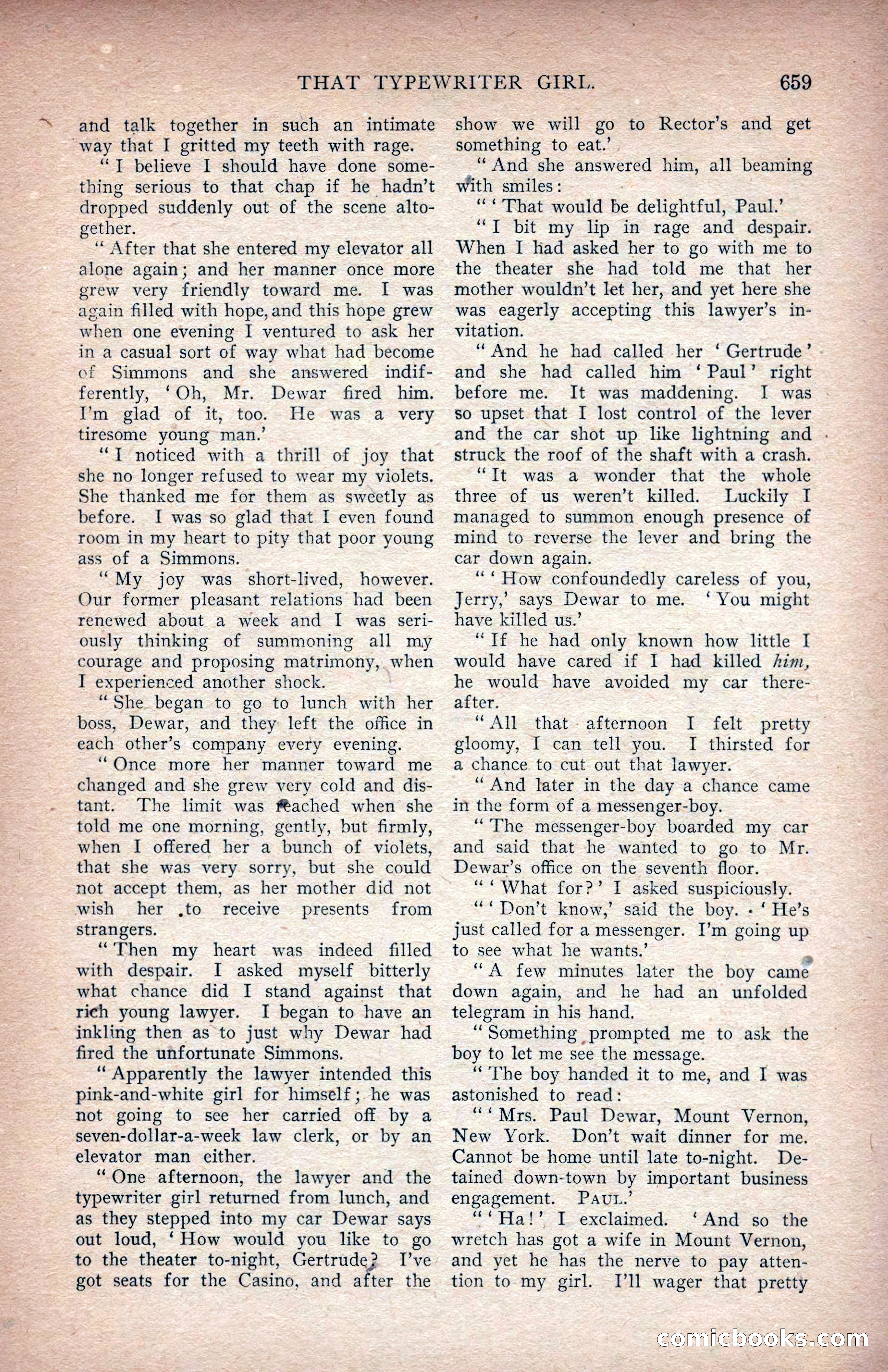 The Argosy, March 1907 — page 87 of 228