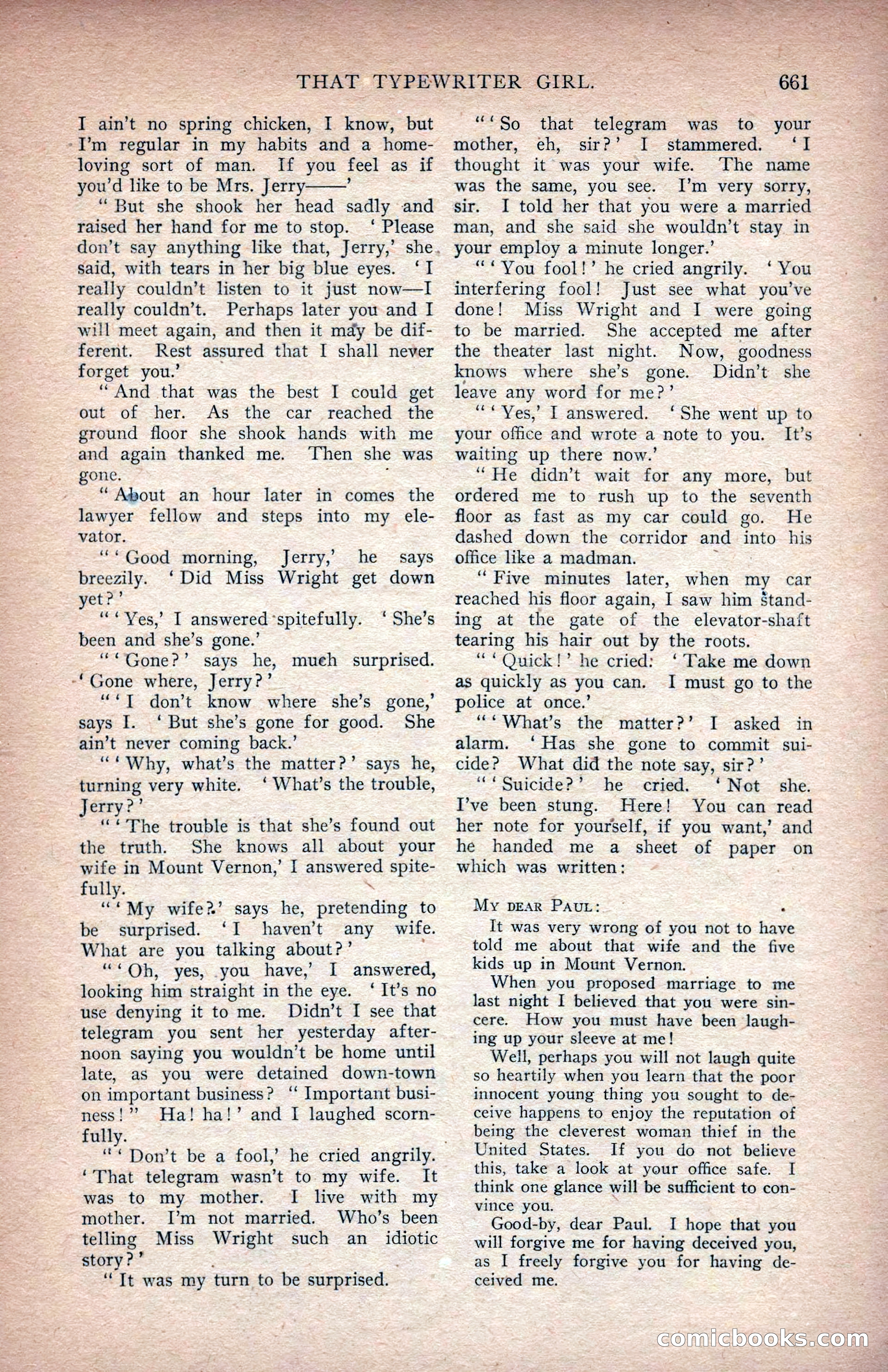 The Argosy, March 1907 — page 89 of 228