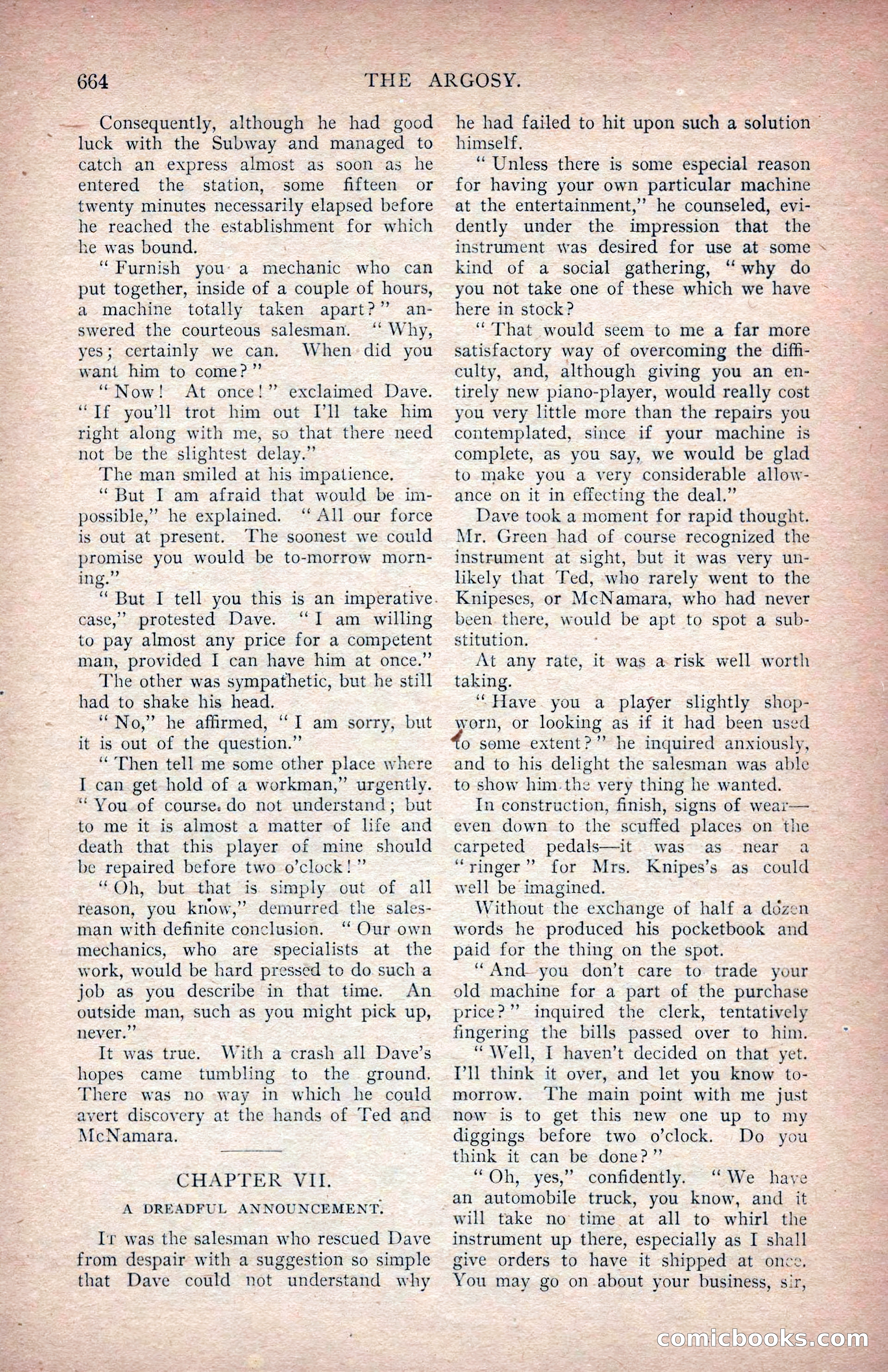 The Argosy, March 1907 — page 92 of 228