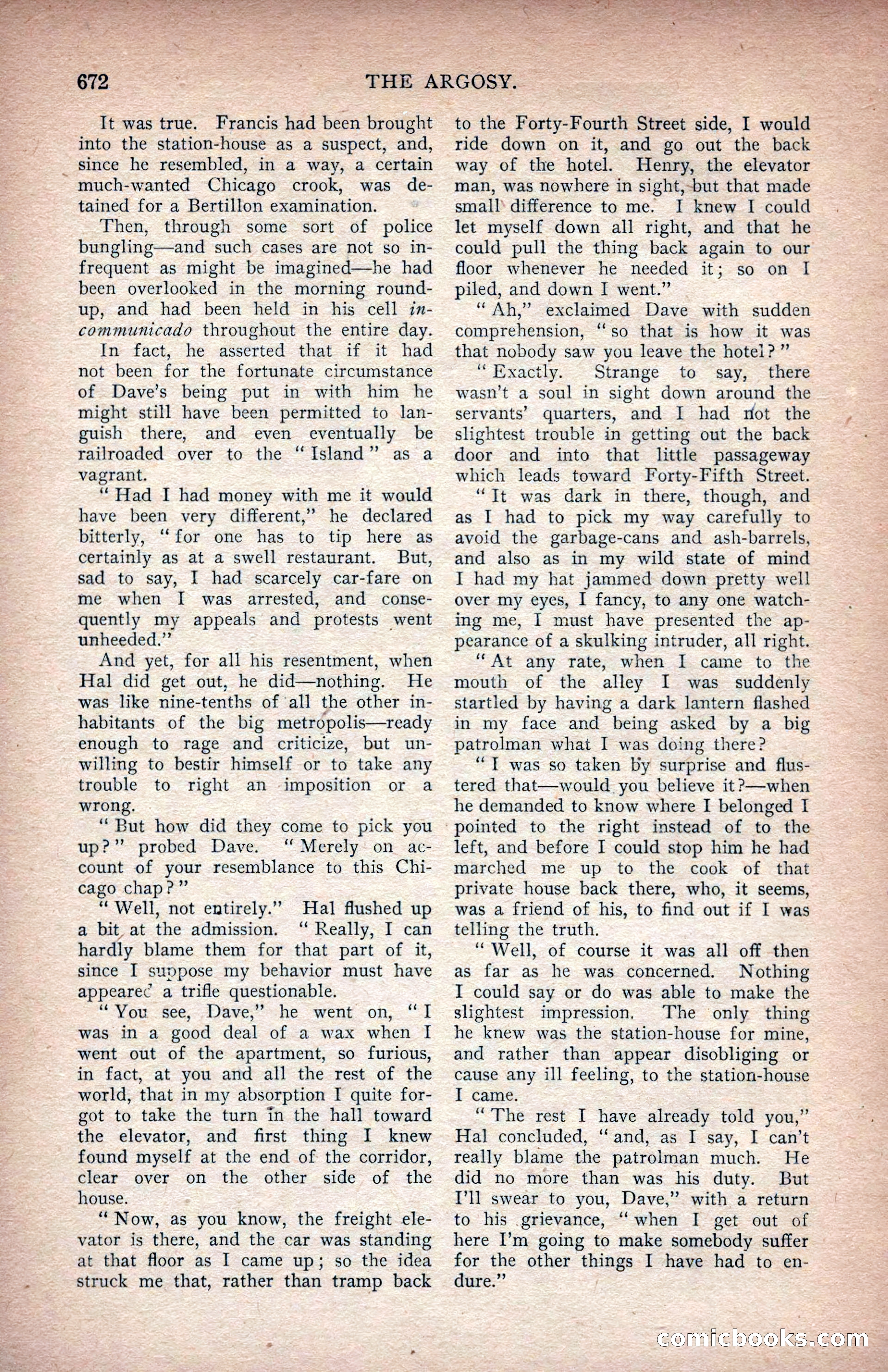 The Argosy, March 1907 — page 100 of 228