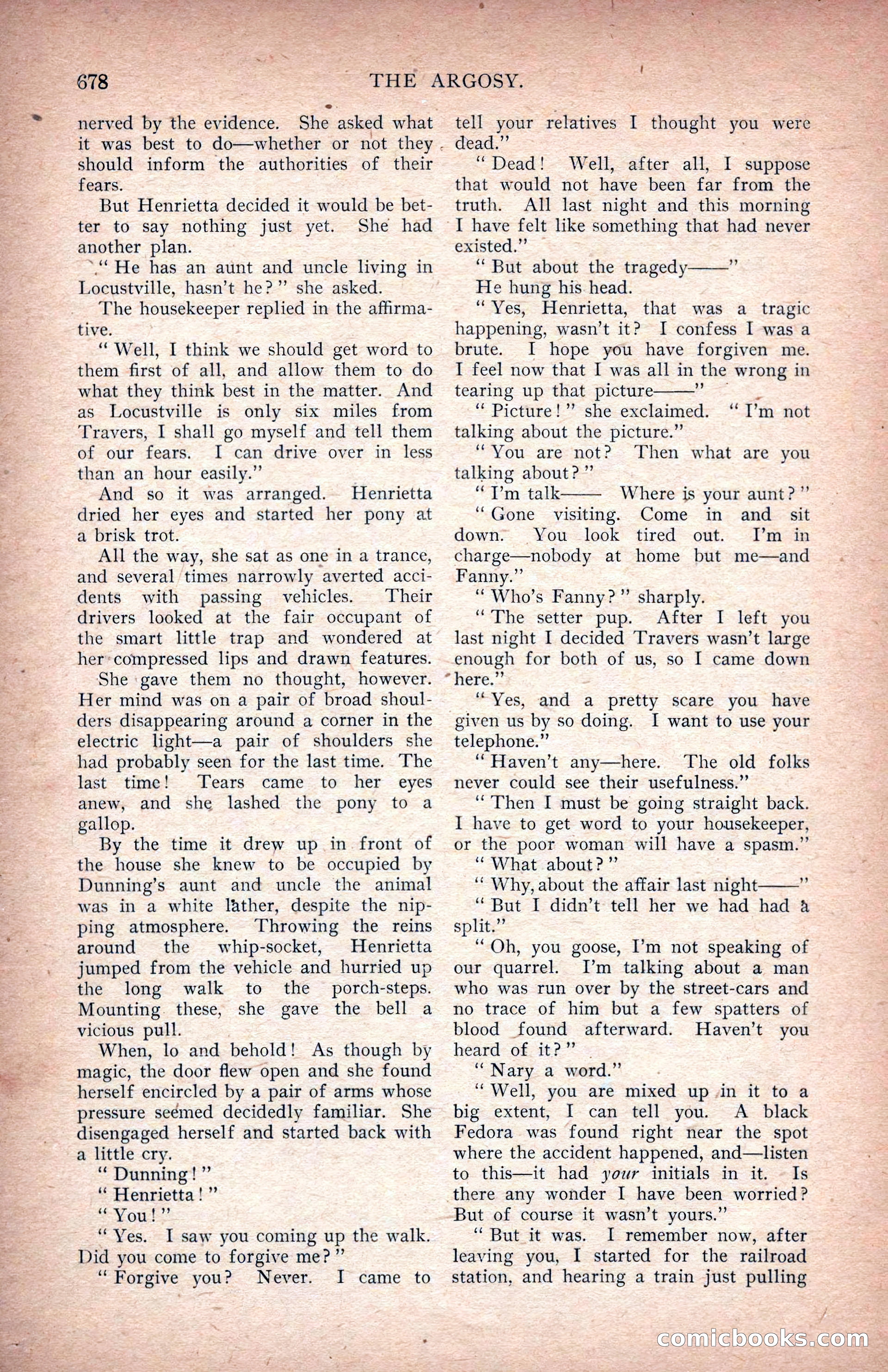 The Argosy, March 1907 — page 106 of 228