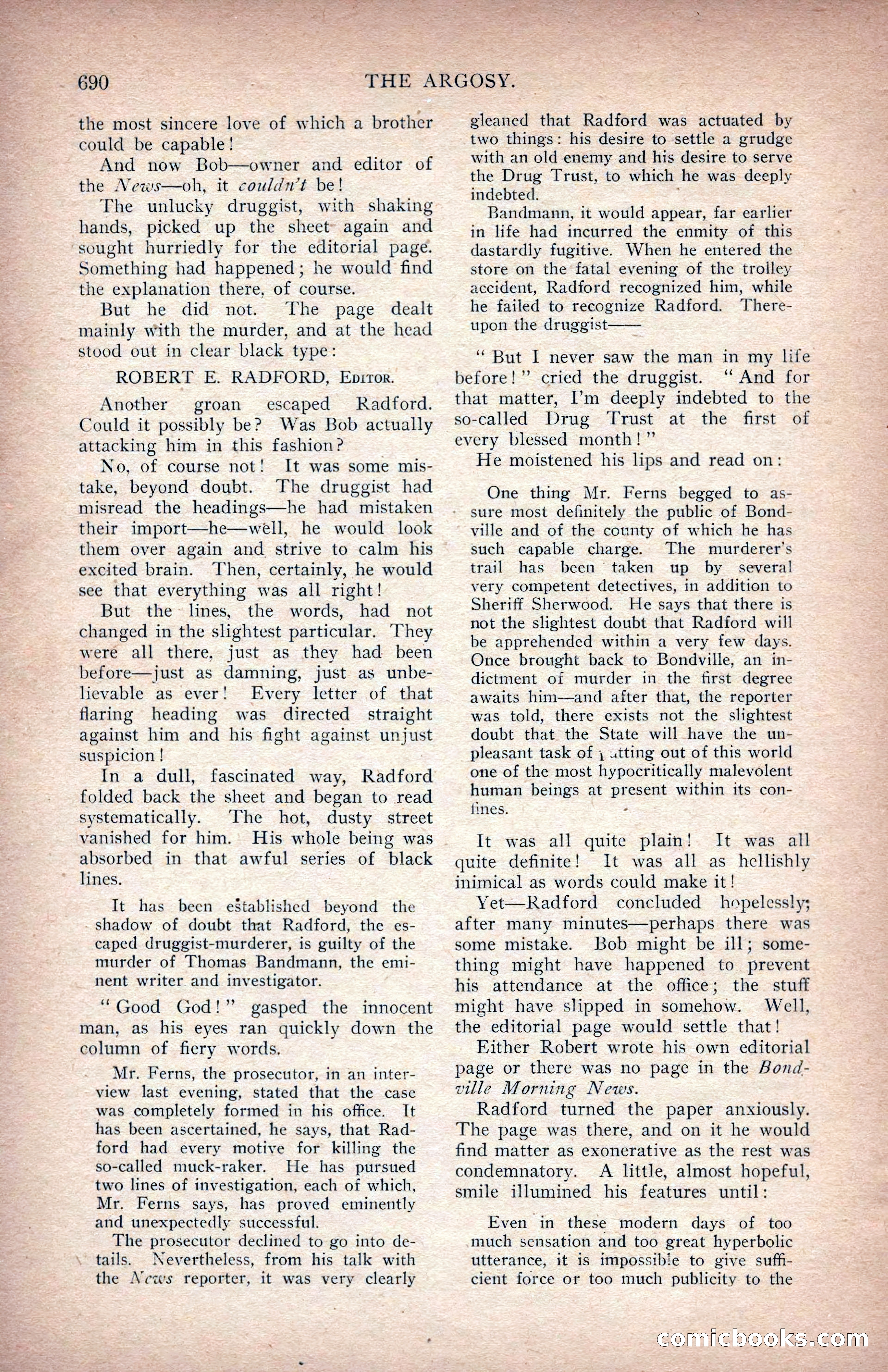 The Argosy, March 1907 — page 118 of 228