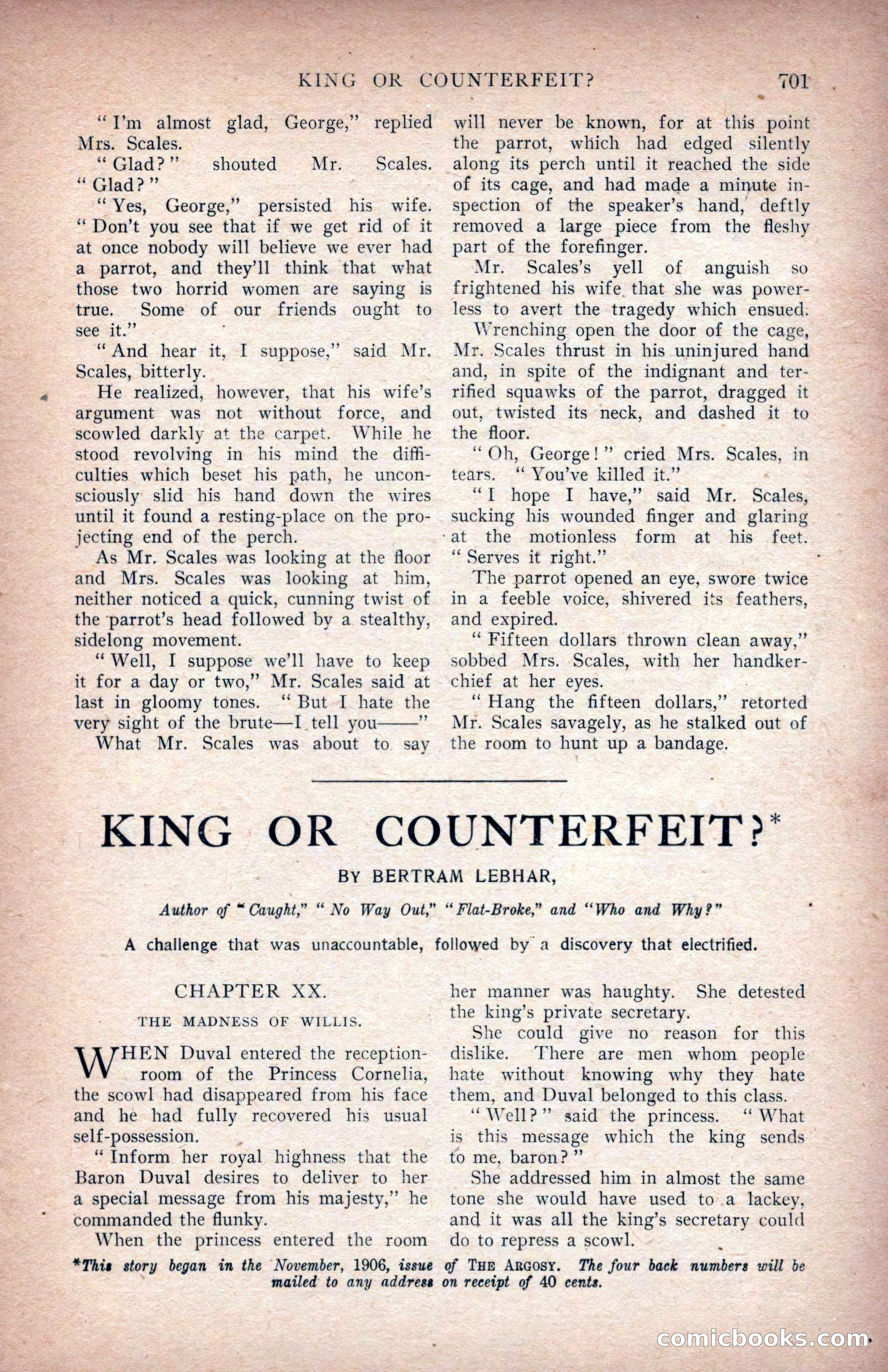 The Argosy, March 1907 — page 129 of 228