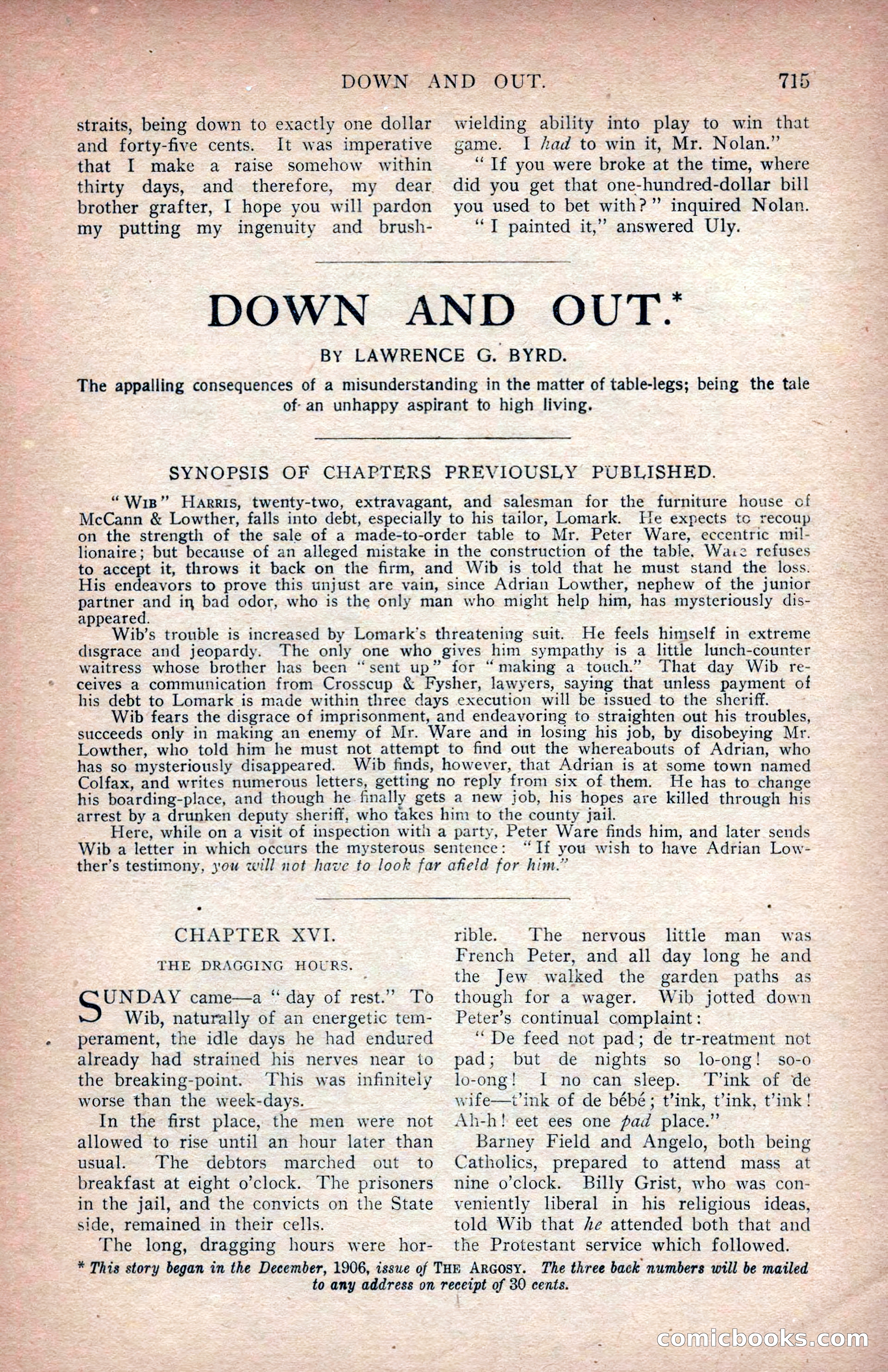 The Argosy, March 1907 — page 143 of 228