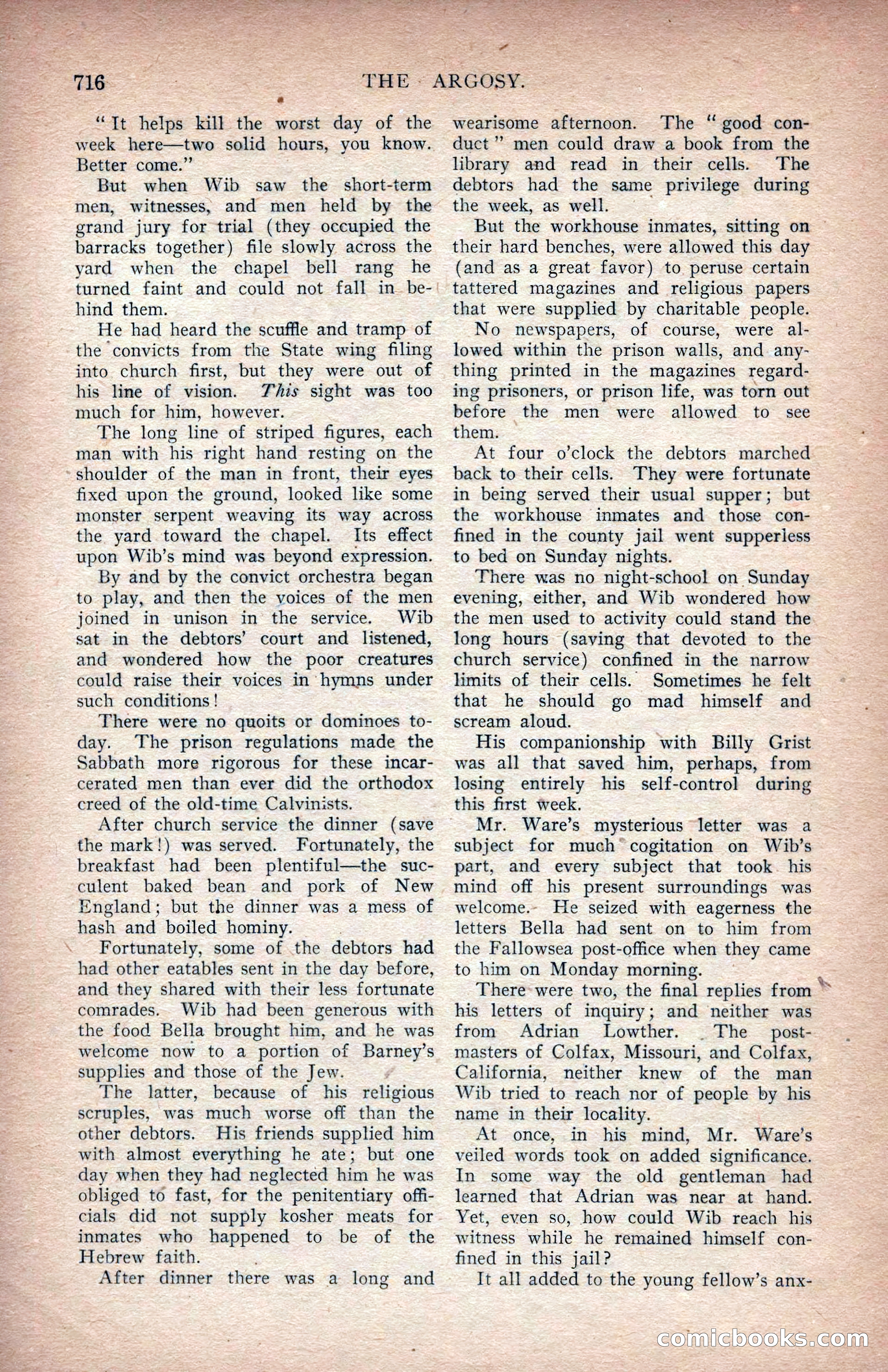 The Argosy, March 1907 — page 144 of 228