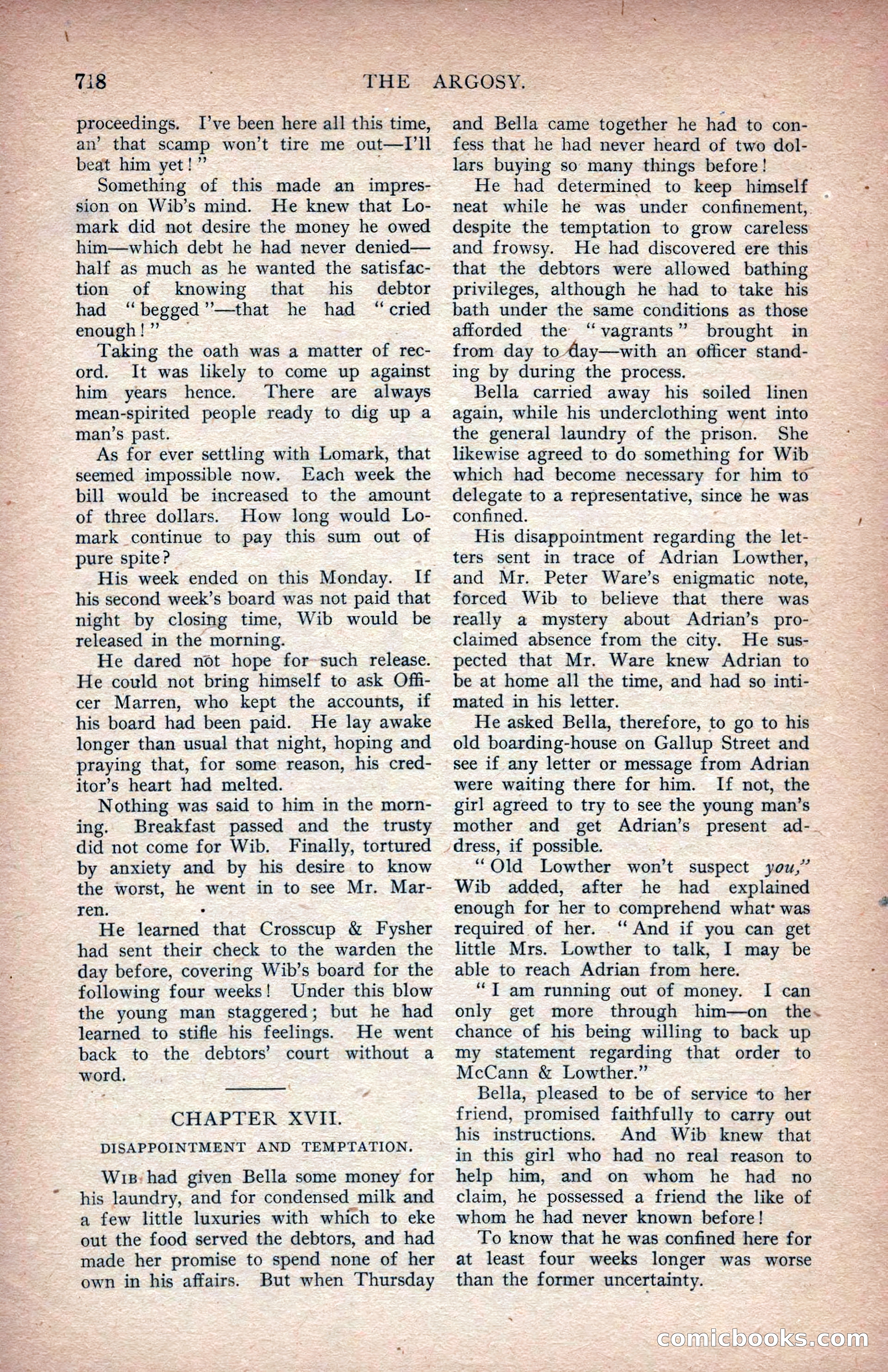 The Argosy, March 1907 — page 146 of 228