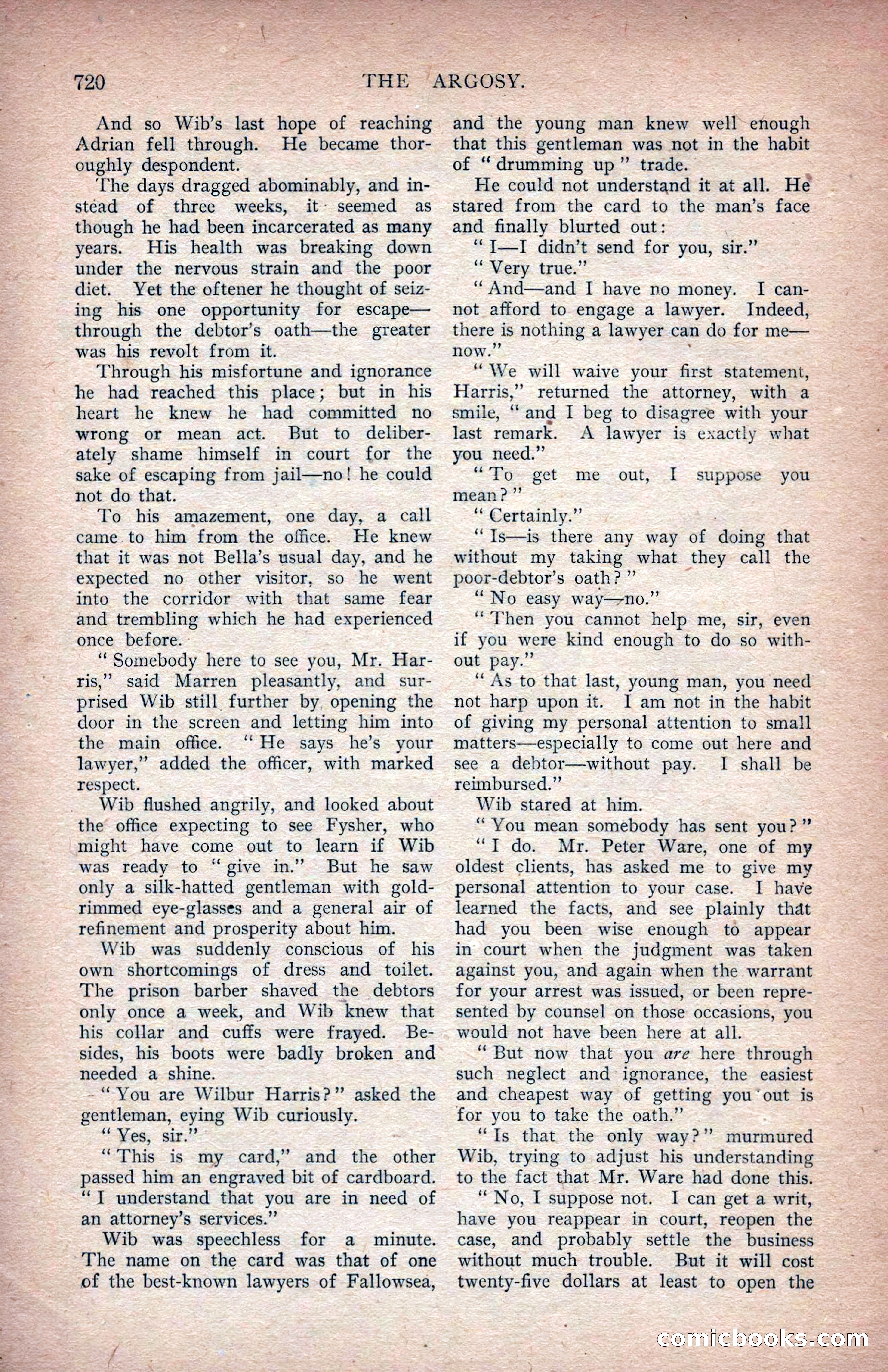 The Argosy, March 1907 — page 148 of 228