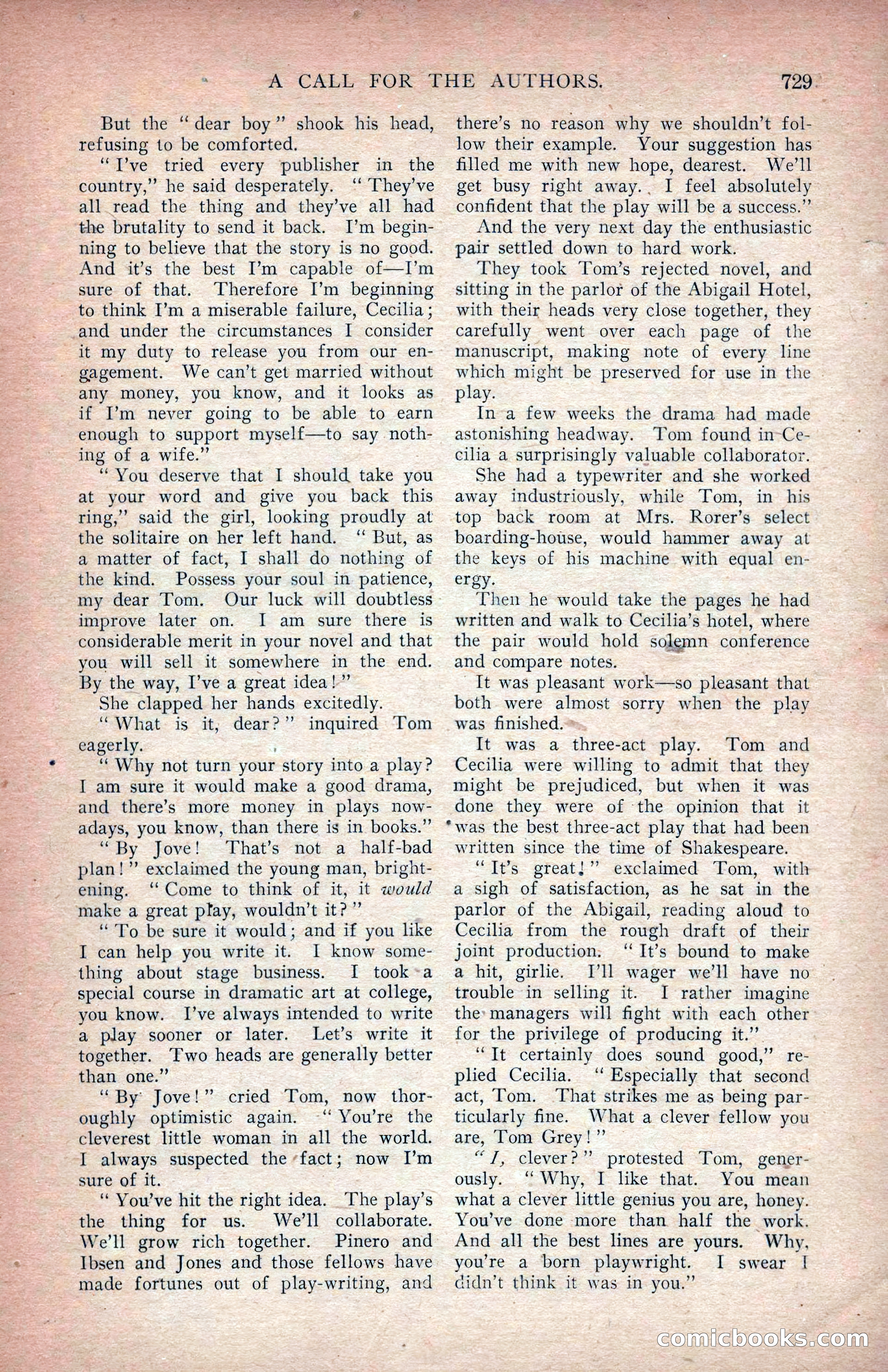 The Argosy, March 1907 — page 157 of 228