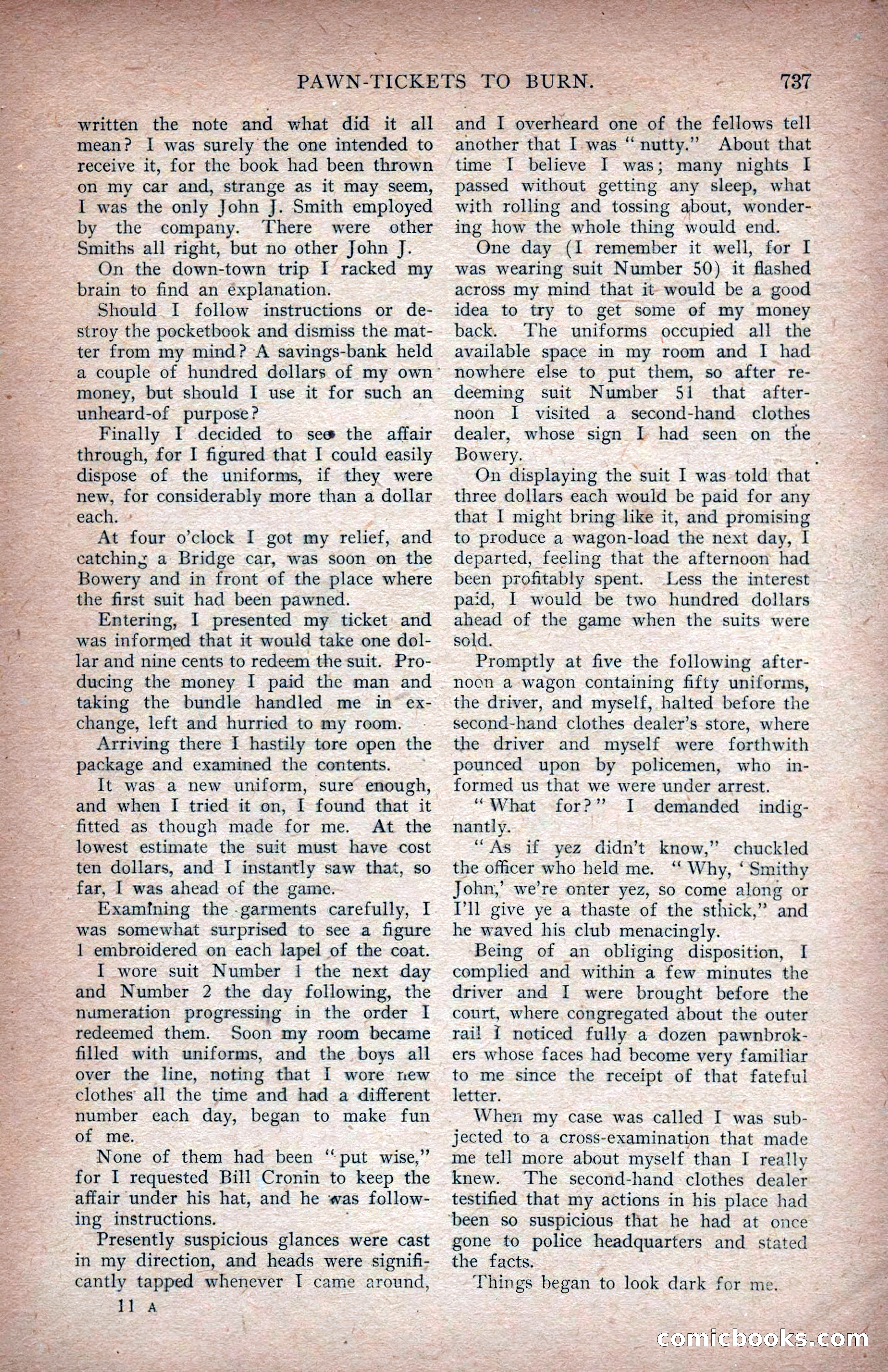 The Argosy, March 1907 — page 165 of 228