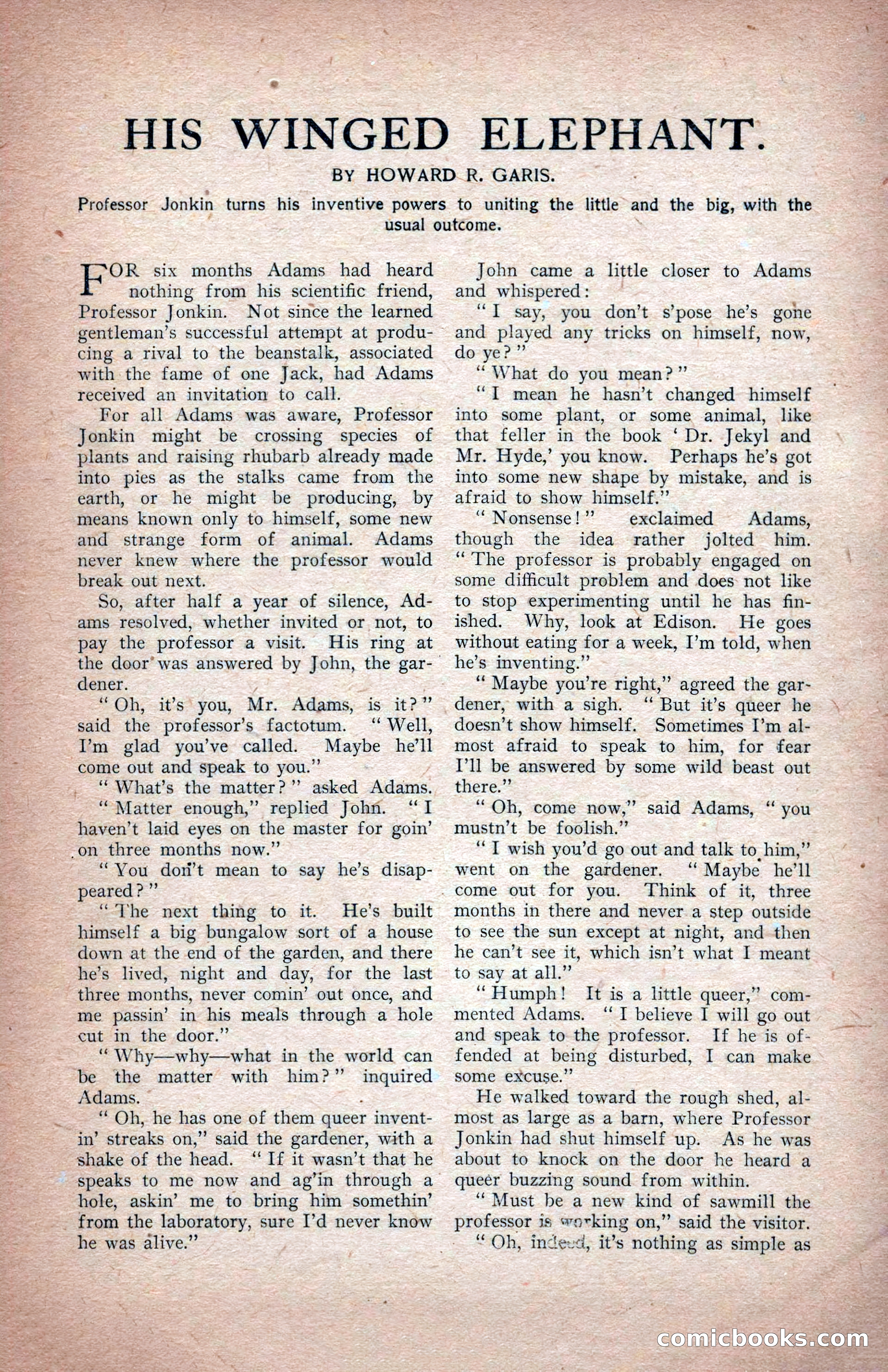 The Argosy, March 1907 — page 167 of 228