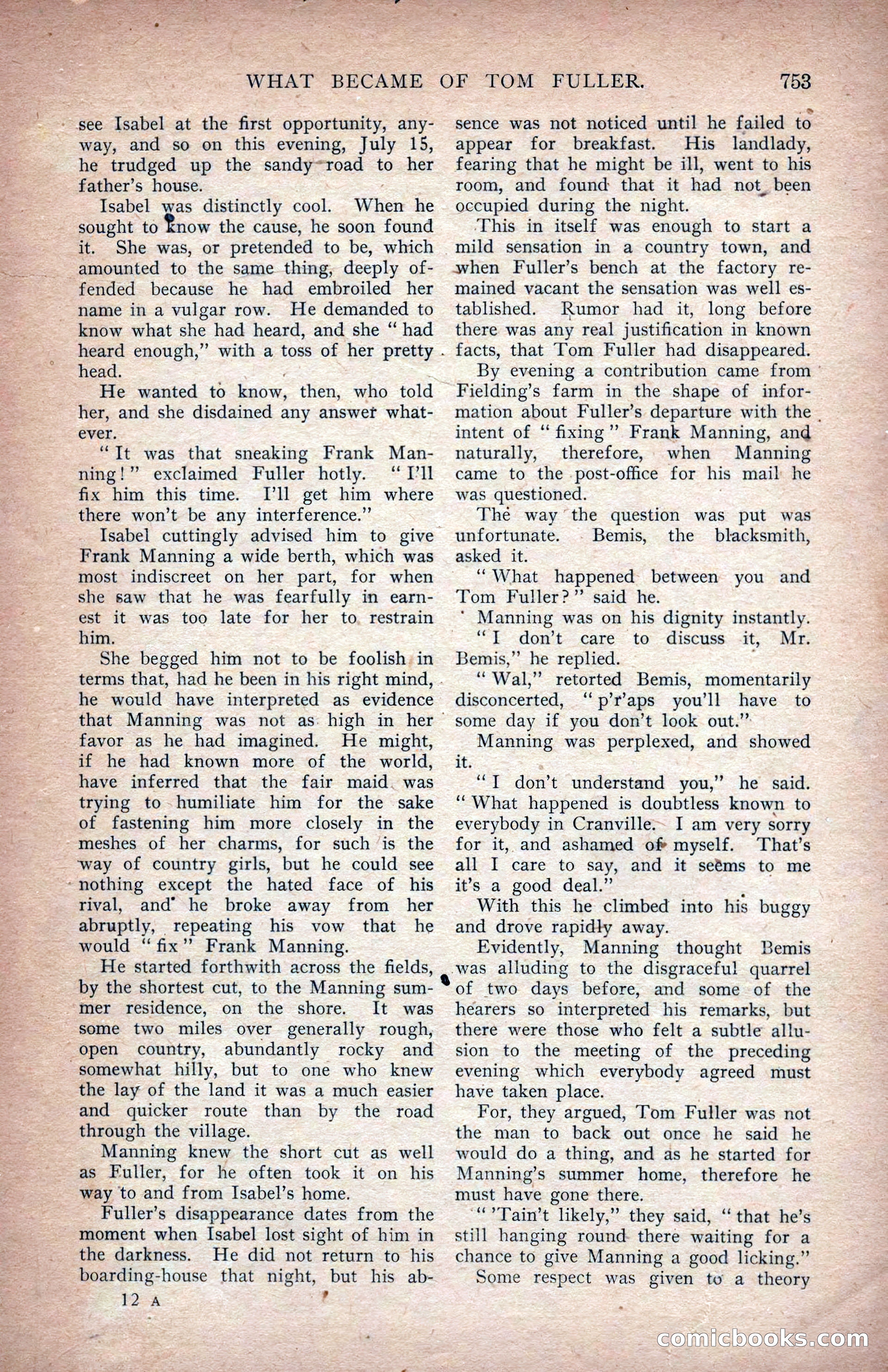 The Argosy, March 1907 — page 181 of 228