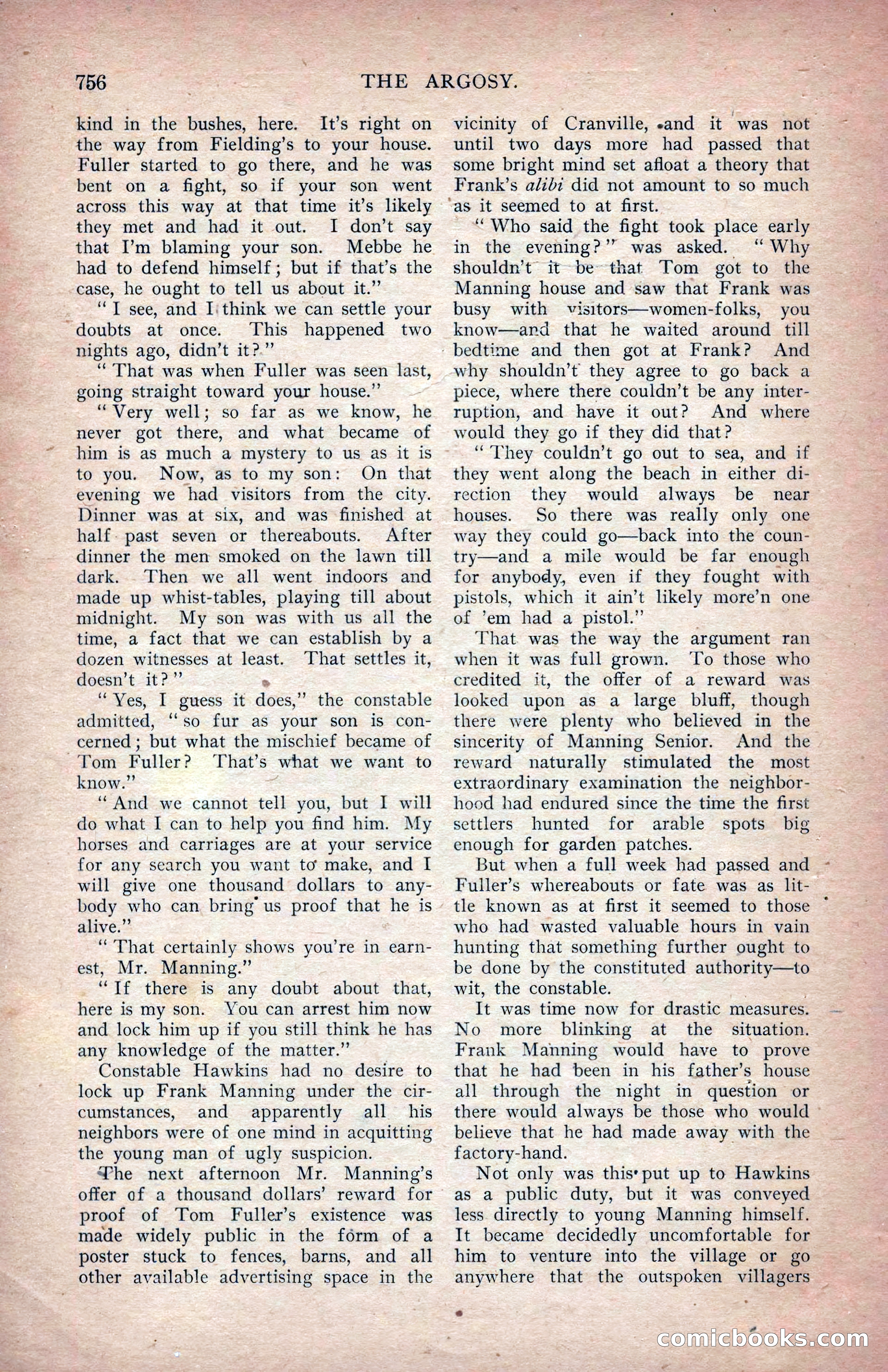 The Argosy, March 1907 — page 184 of 228