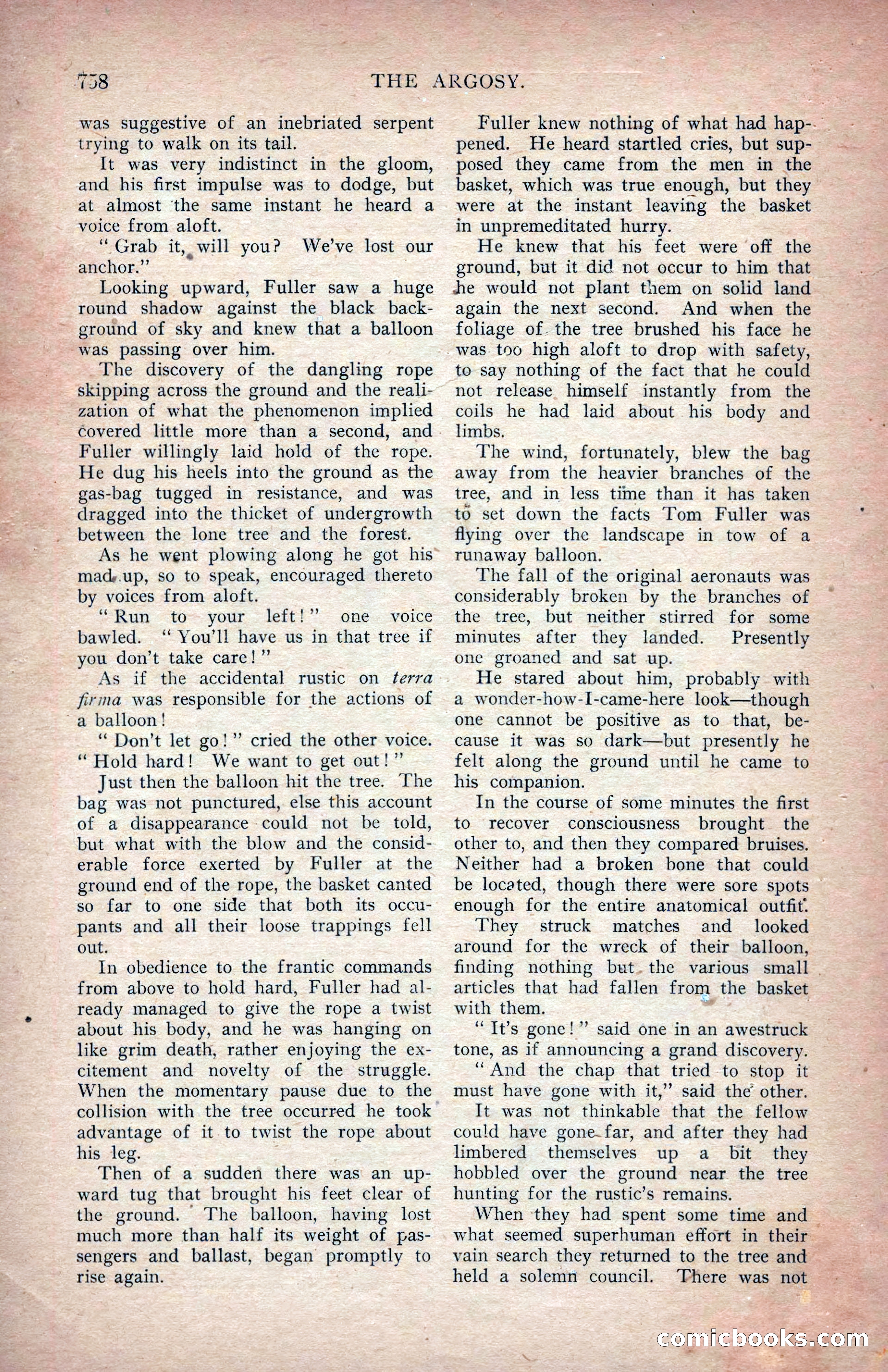 The Argosy, March 1907 — page 186 of 228