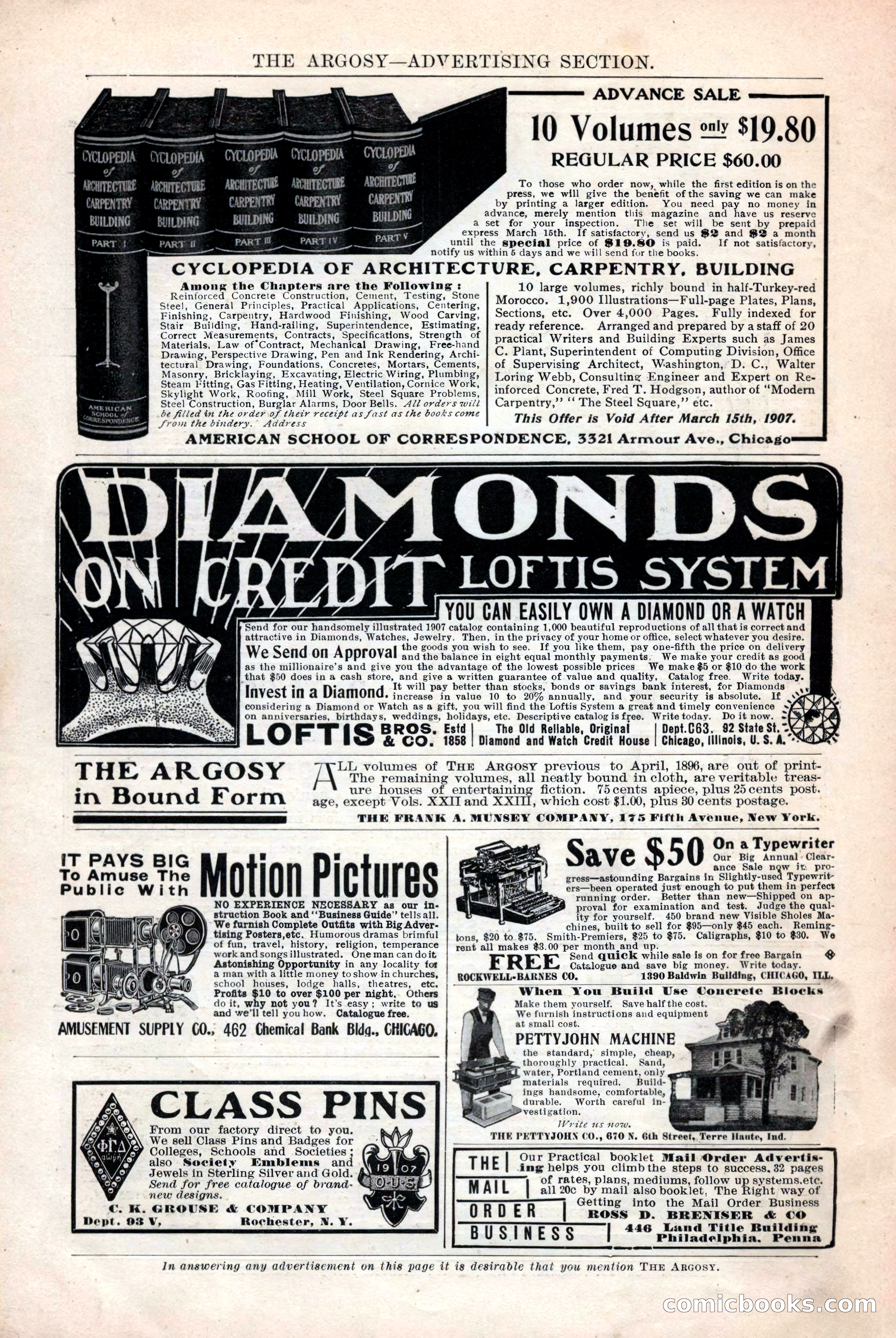 The Argosy, March 1907 — page 218 of 228