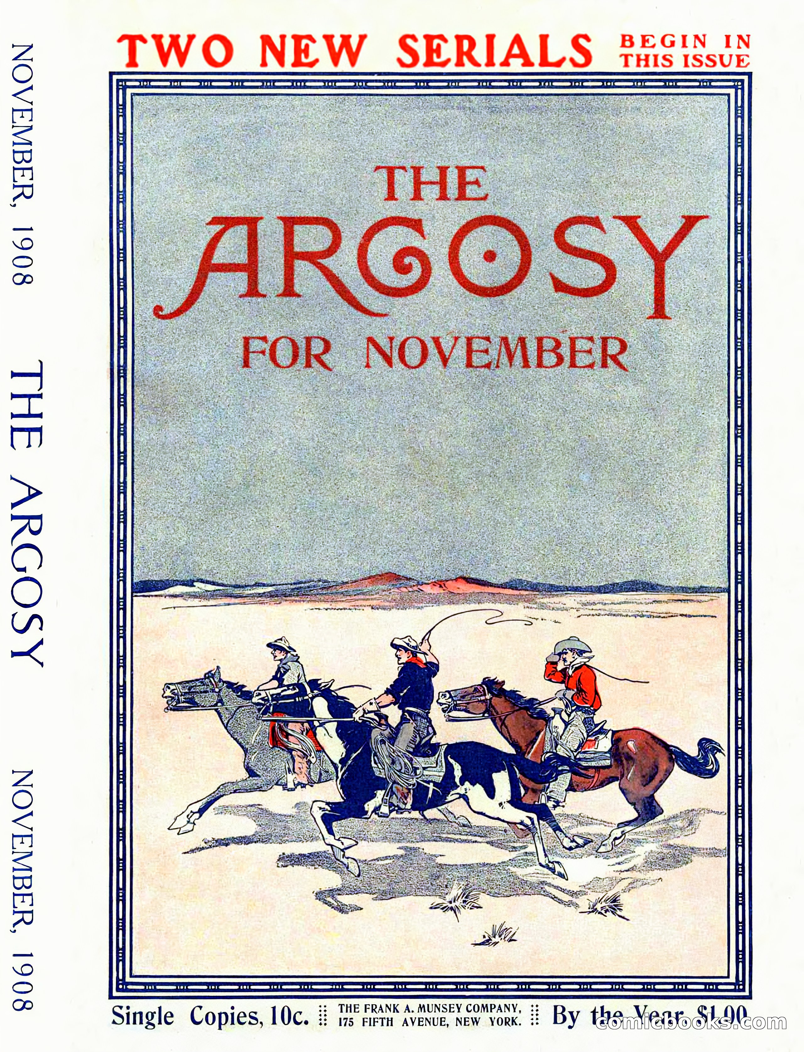 The Argosy, November 1908 — page 1 of 245