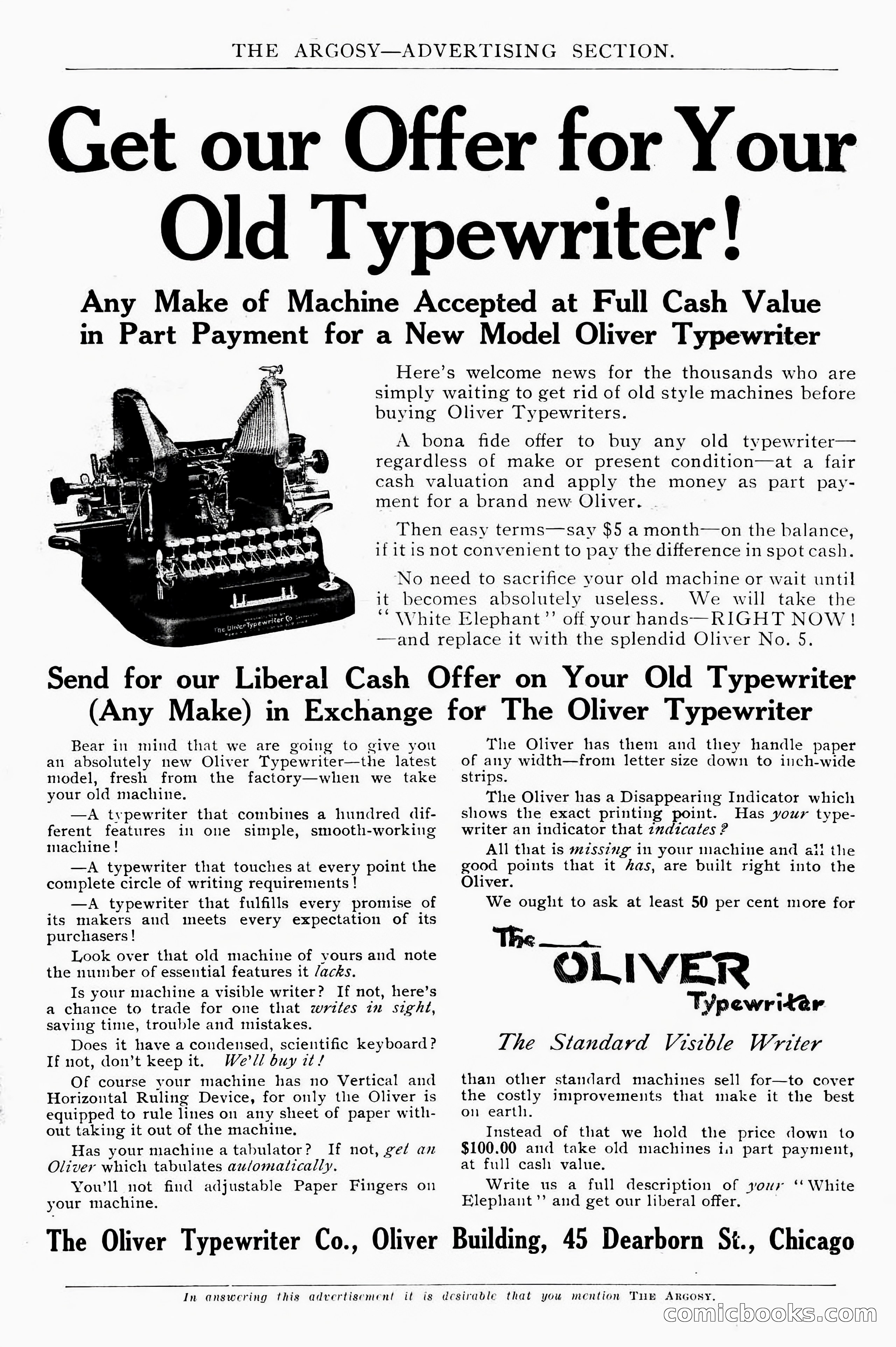 The Argosy, November 1908 — page 3 of 245