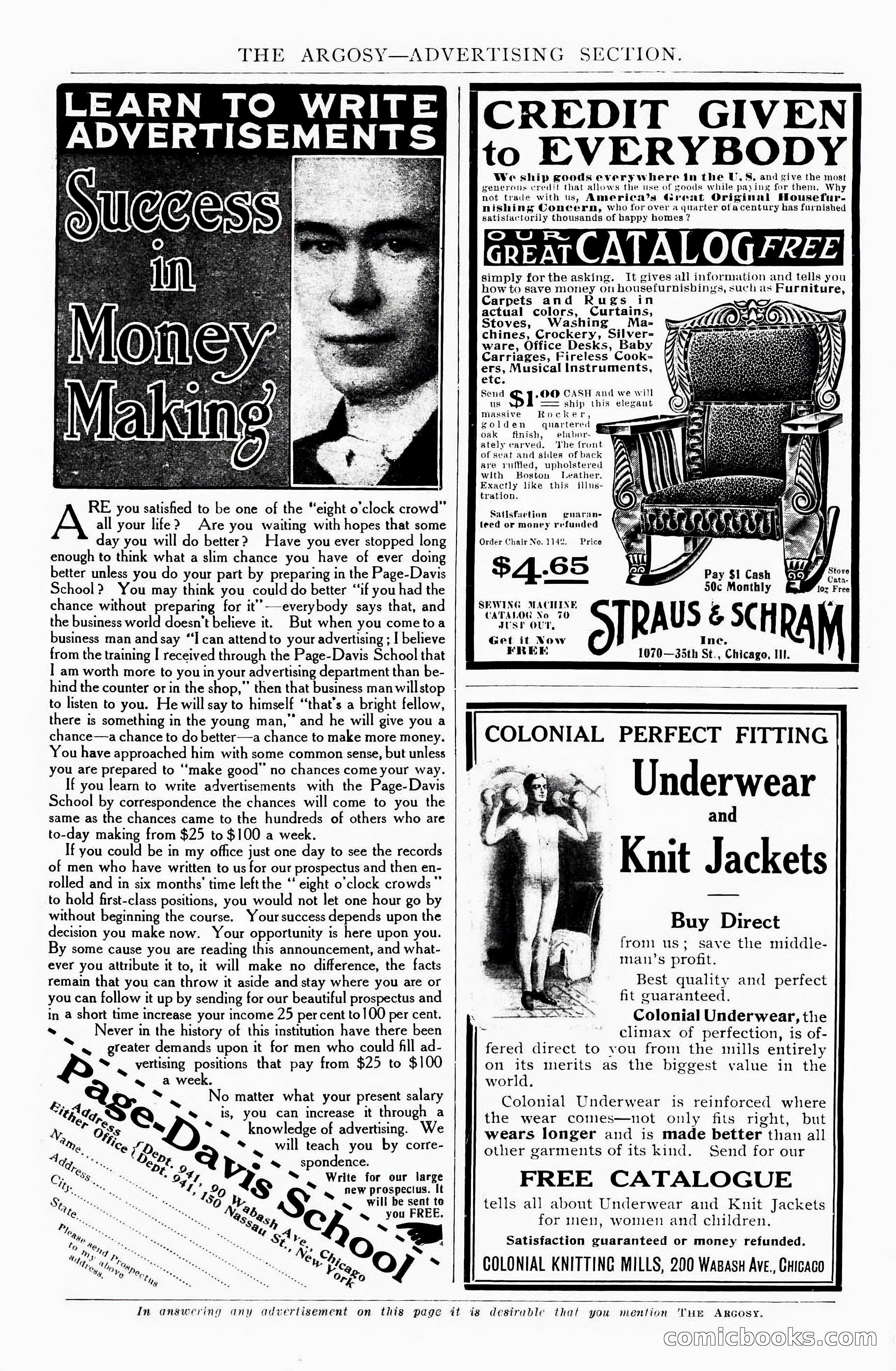 The Argosy, November 1908 — page 4 of 245