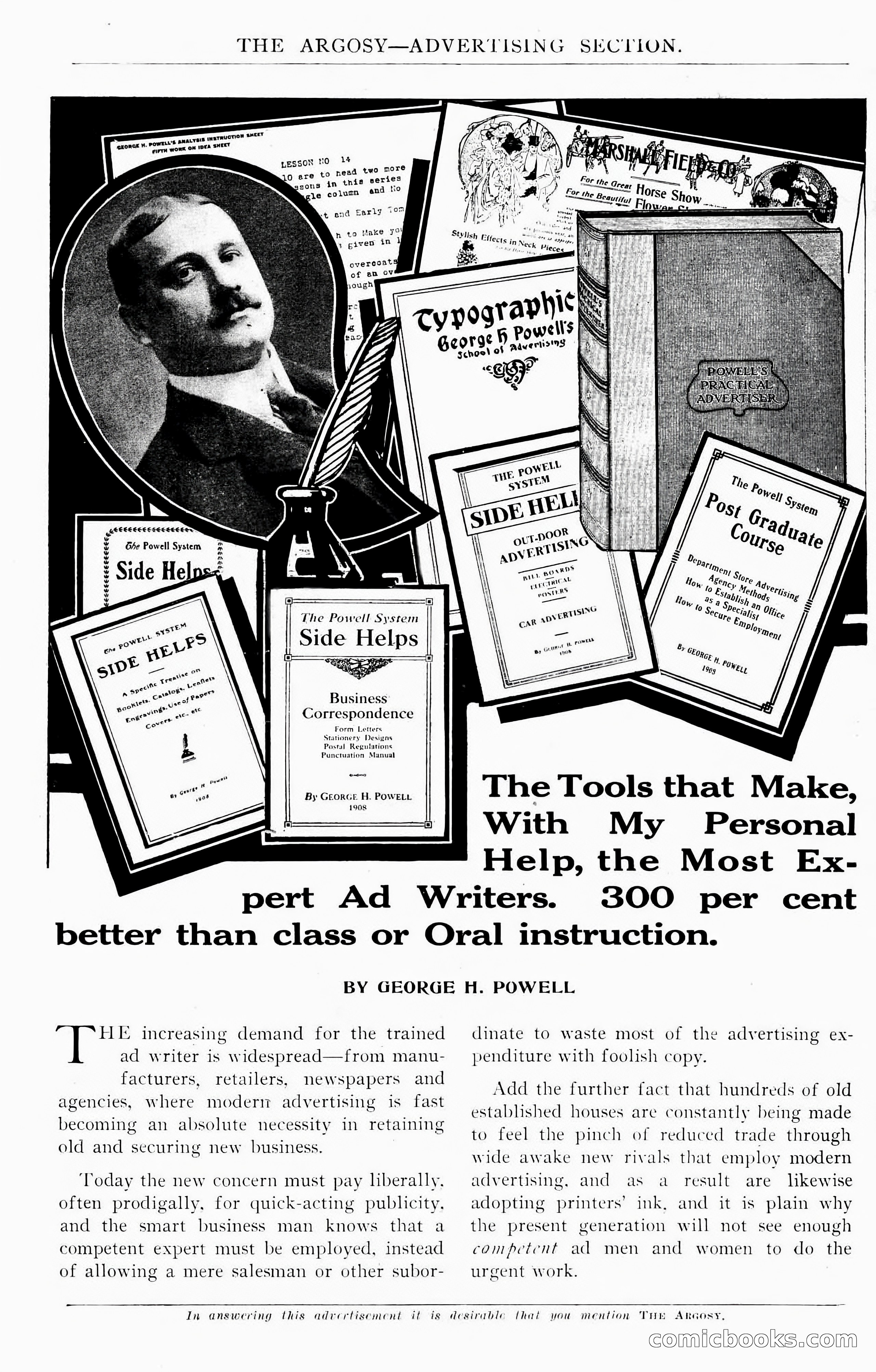 The Argosy, November 1908 — page 8 of 245