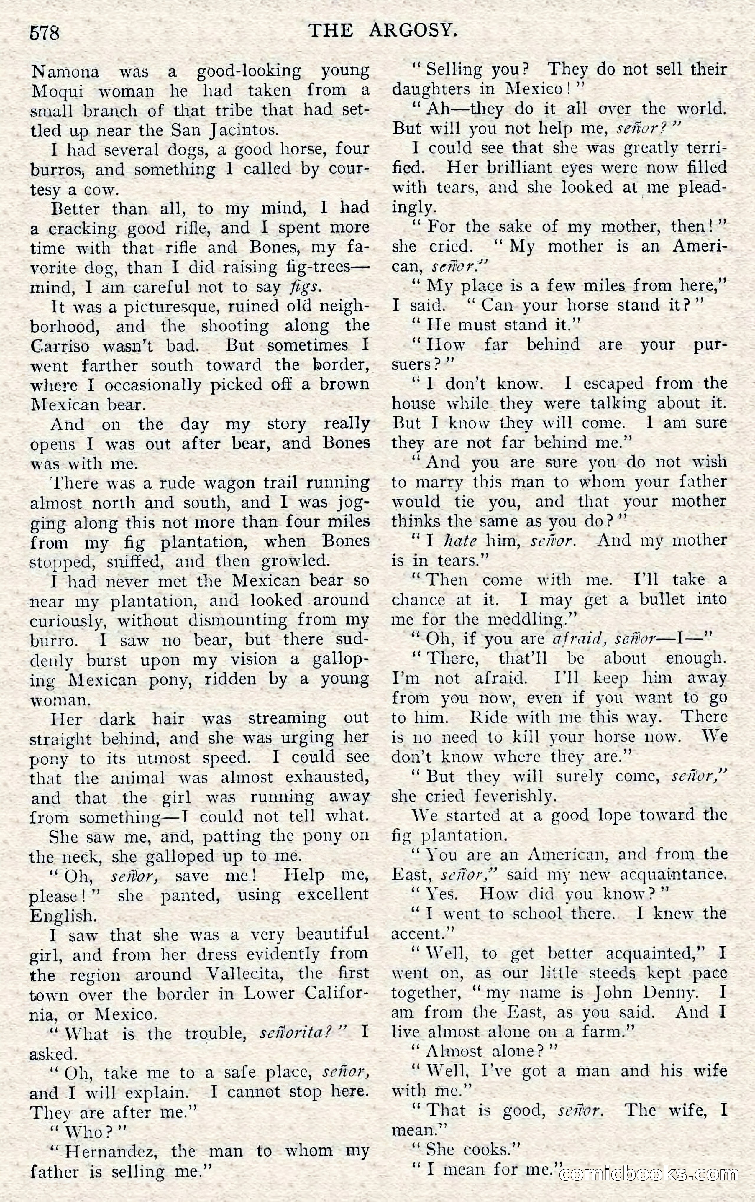 The Argosy, November 1908 — page 12 of 245