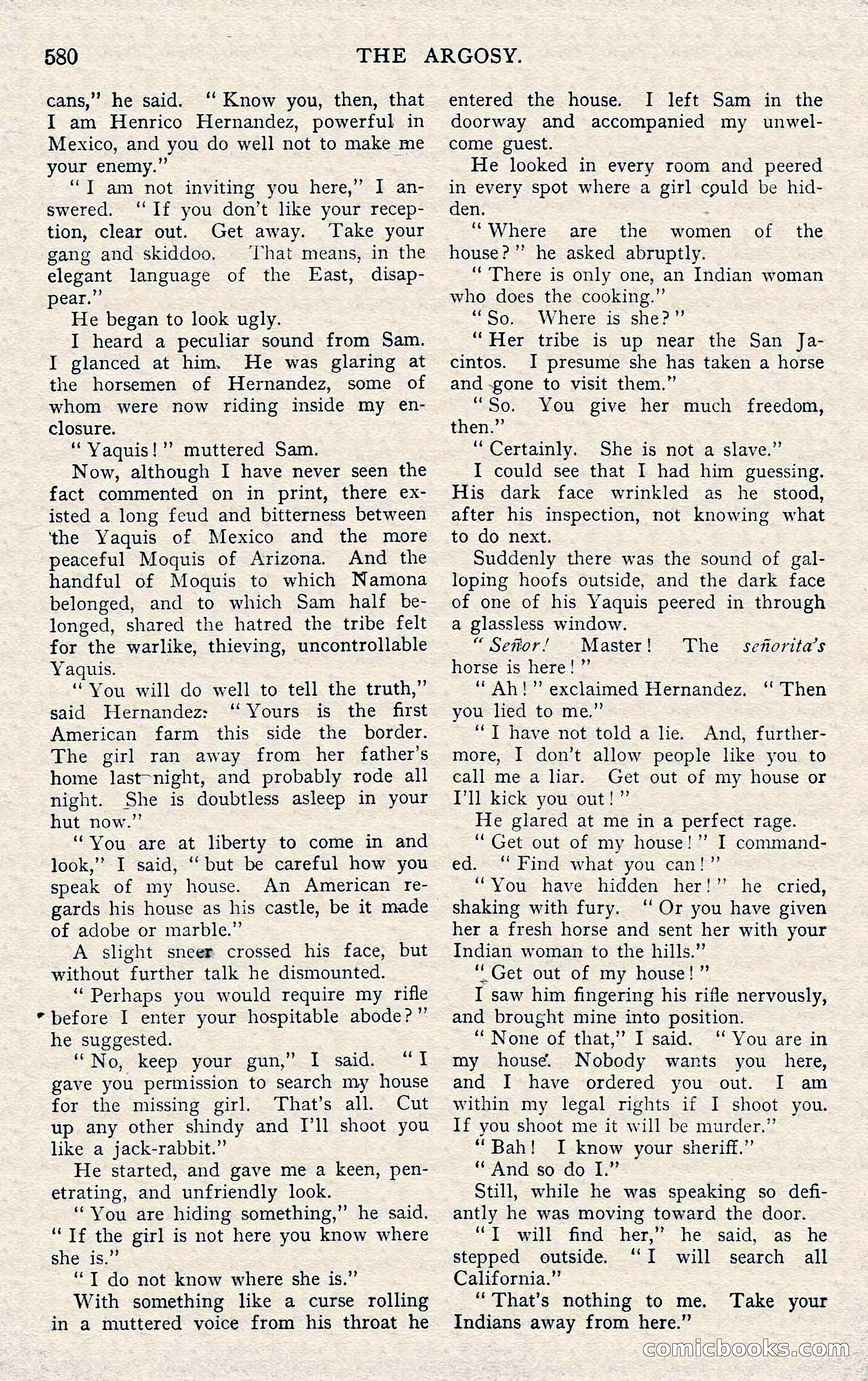 The Argosy, November 1908 — page 14 of 245
