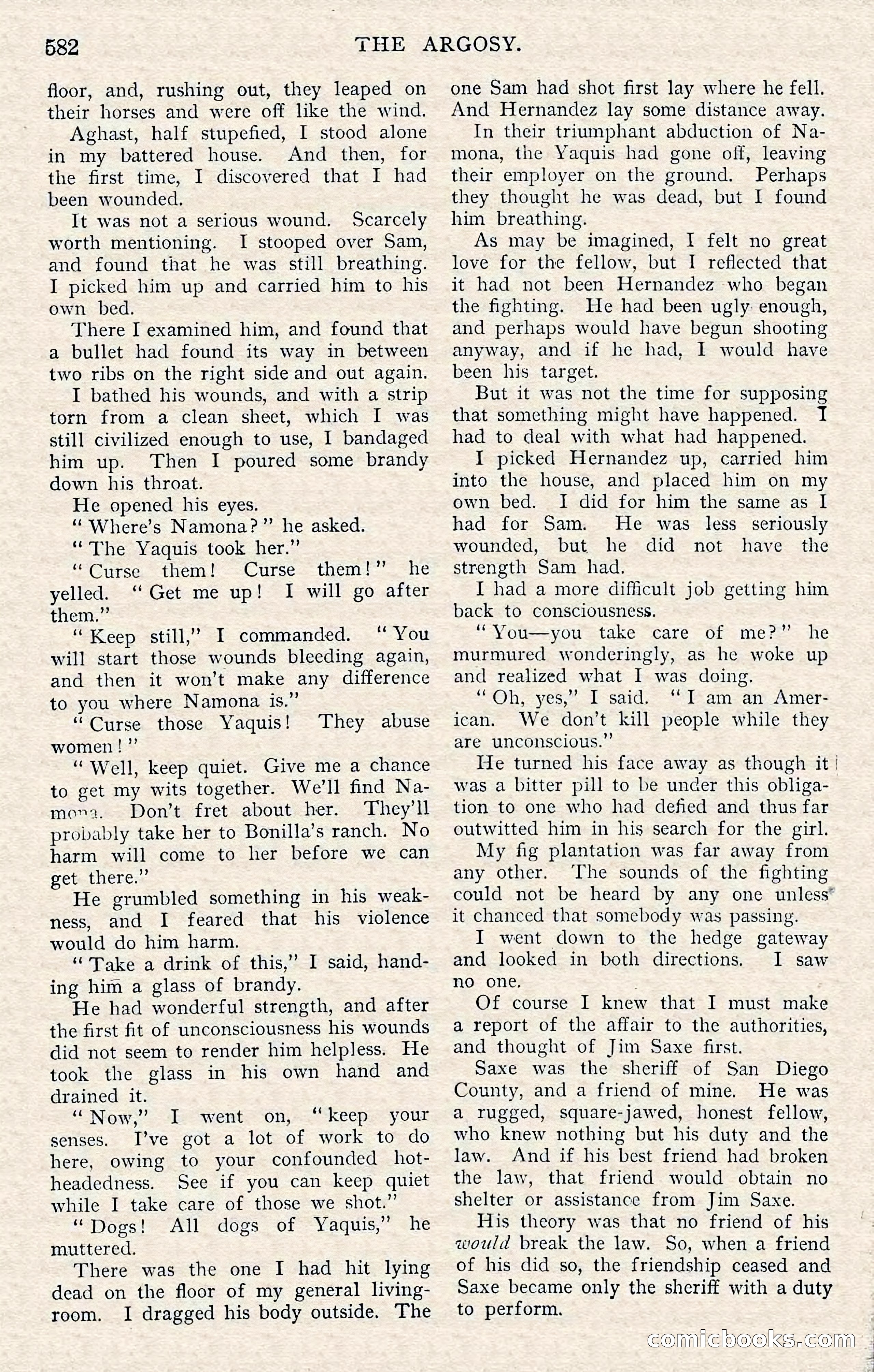 The Argosy, November 1908 — page 16 of 245